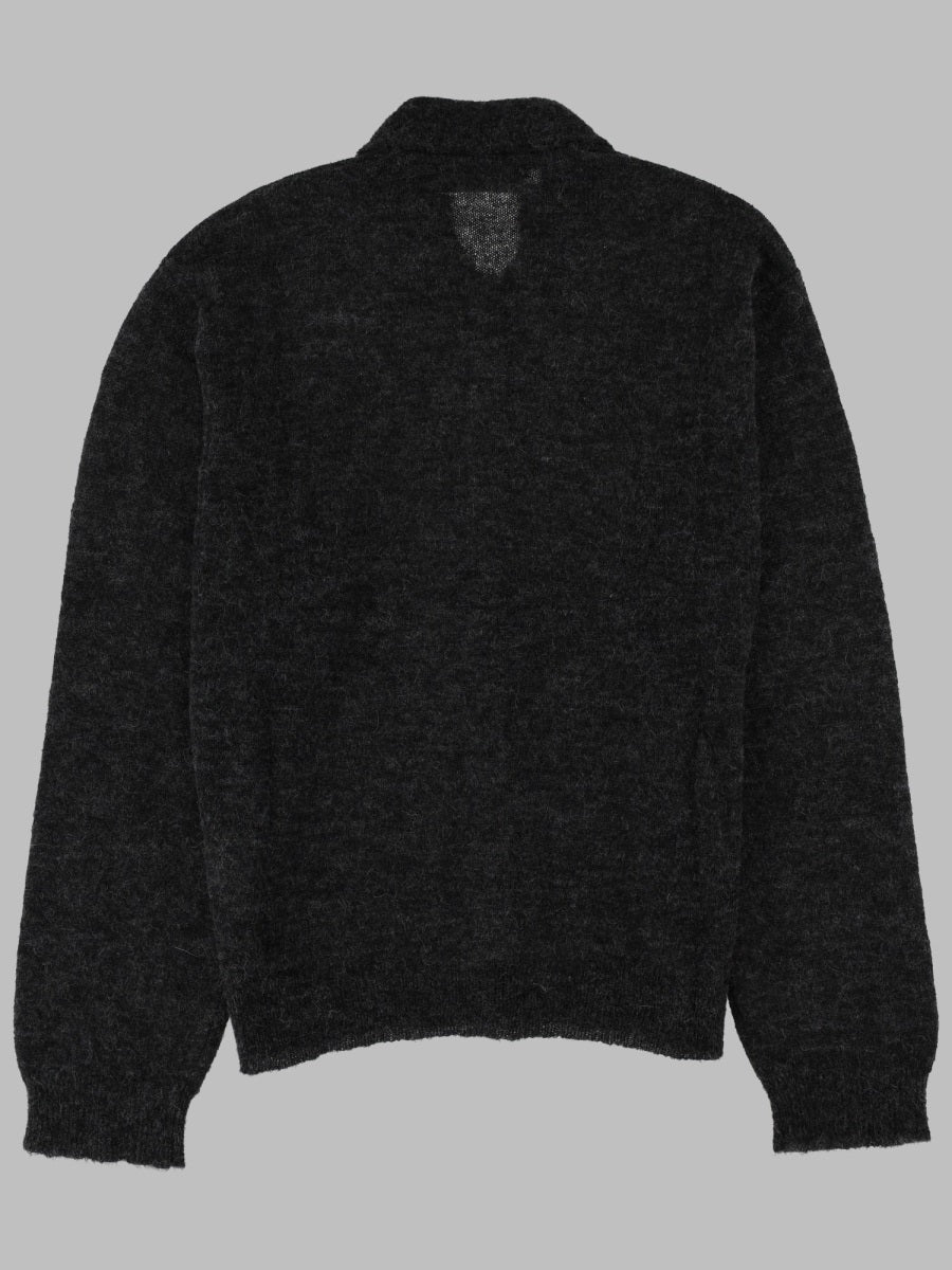 Our Legacy Fuzzy Knit Polo Shirt for Men - Image 3