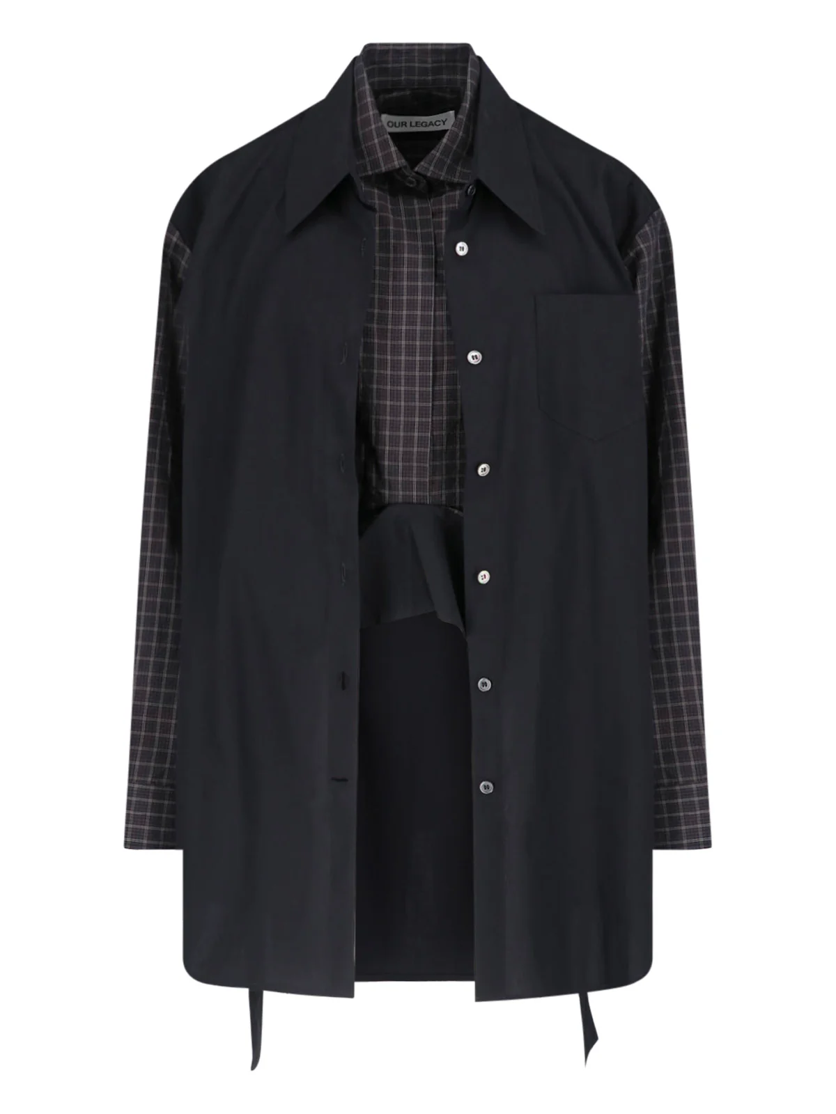 Our Legacy Liquid Poplin Button-Up Shirt - Image 3