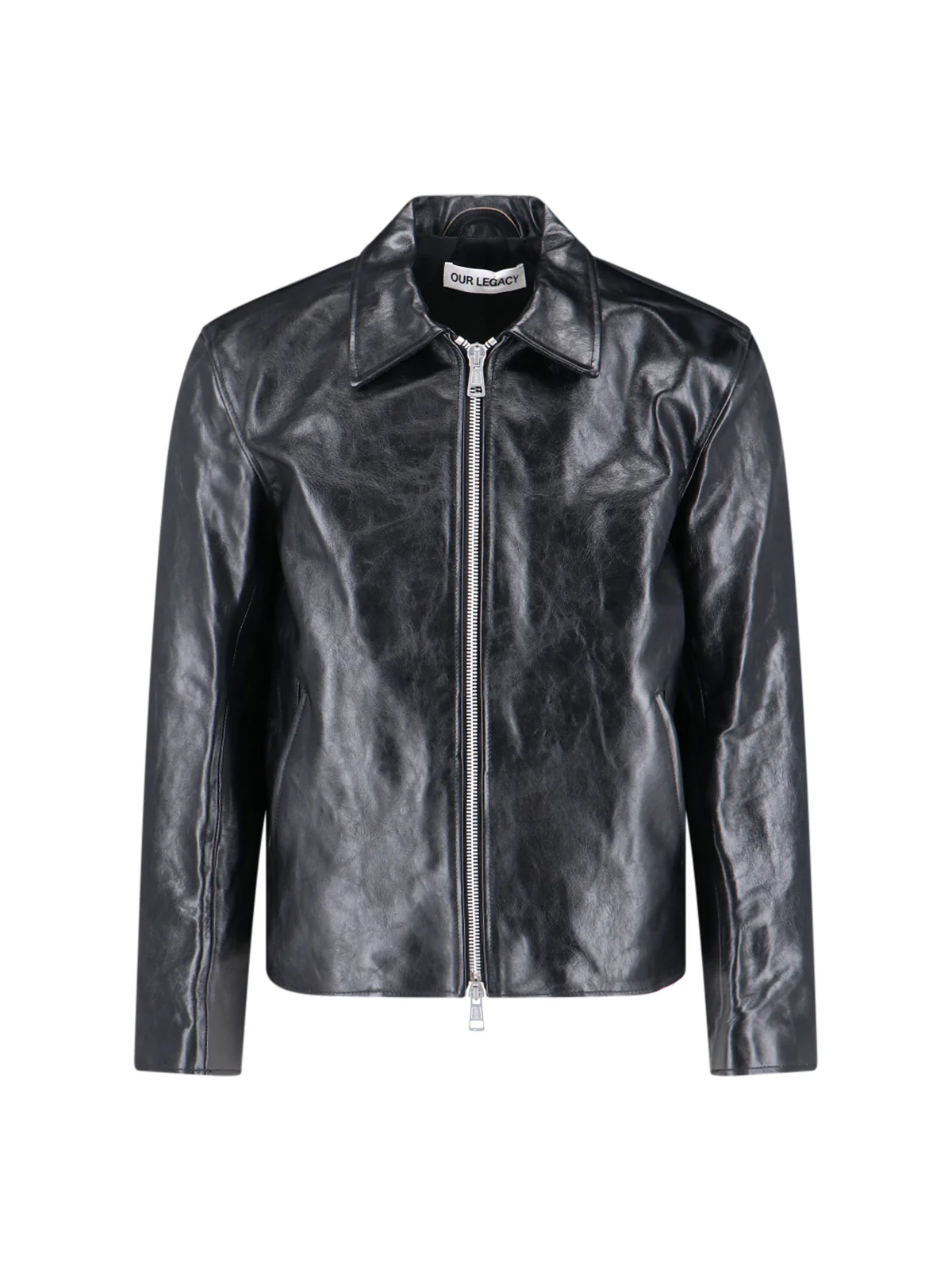Our Legacy Men’s 100% Cow Leather Jacket