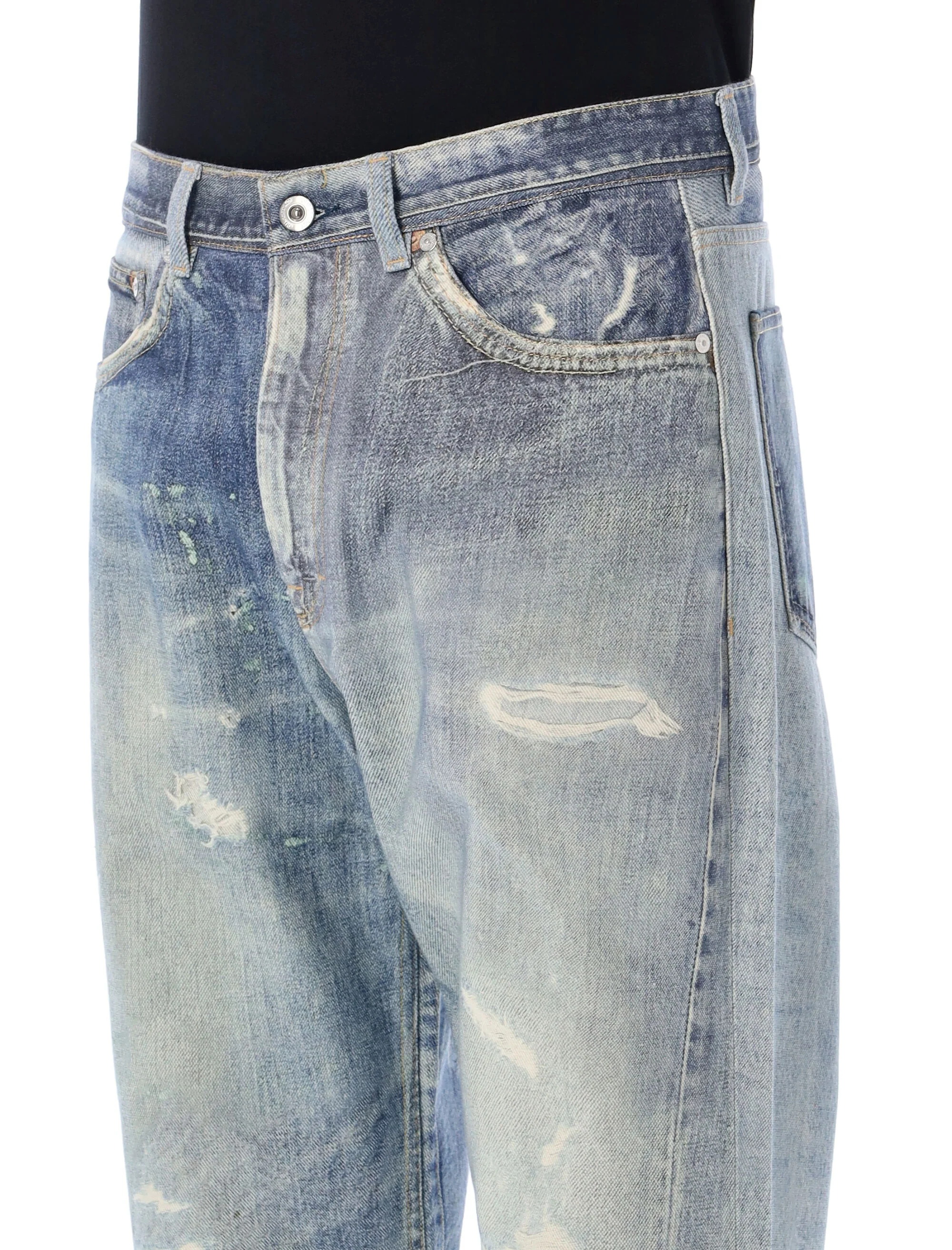 Our Legacy Men's Digital Print 100% Cotton Jeans - Image 5