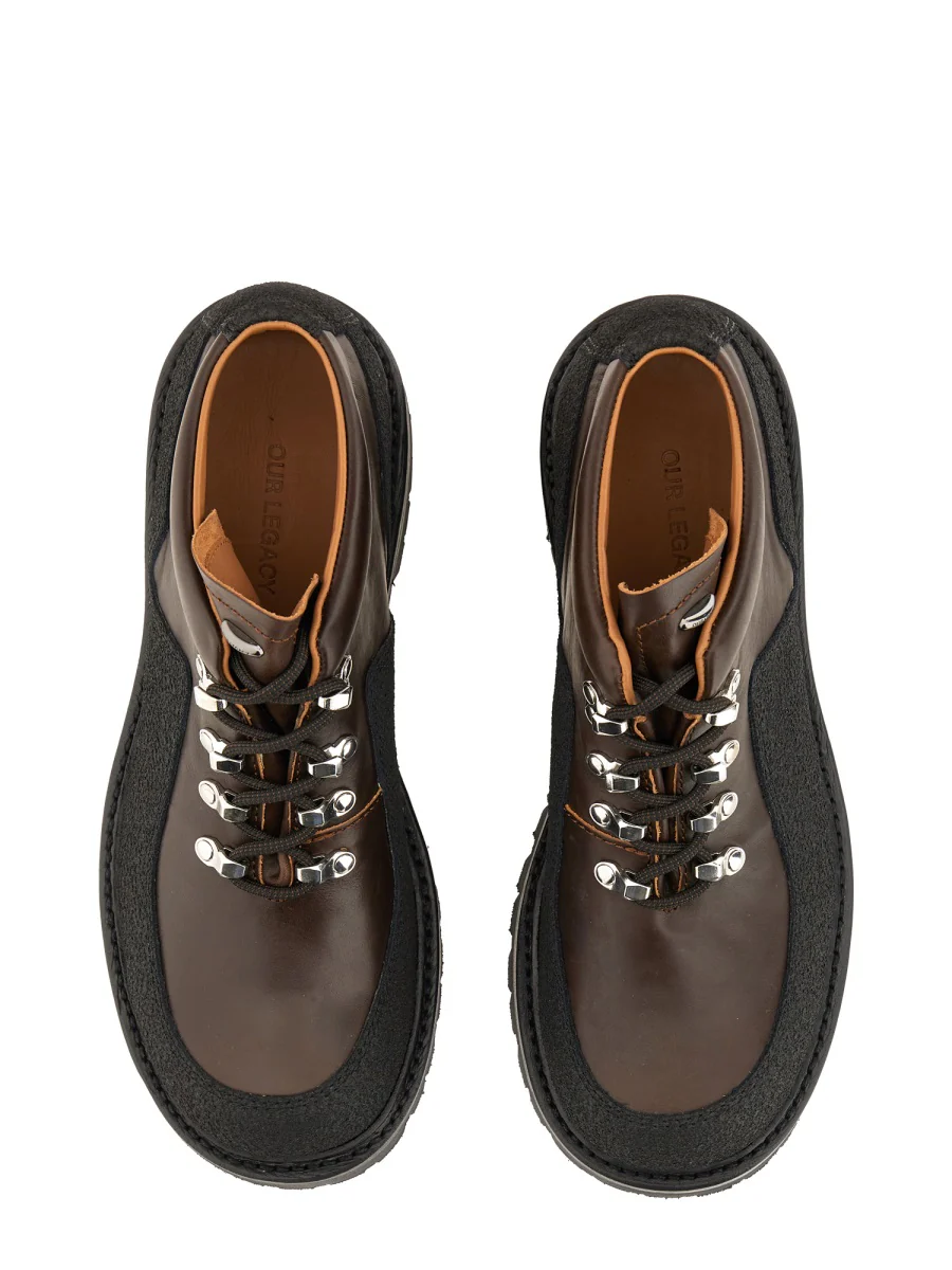 OUR LEGACY Quest Leather Shoes - Image 4