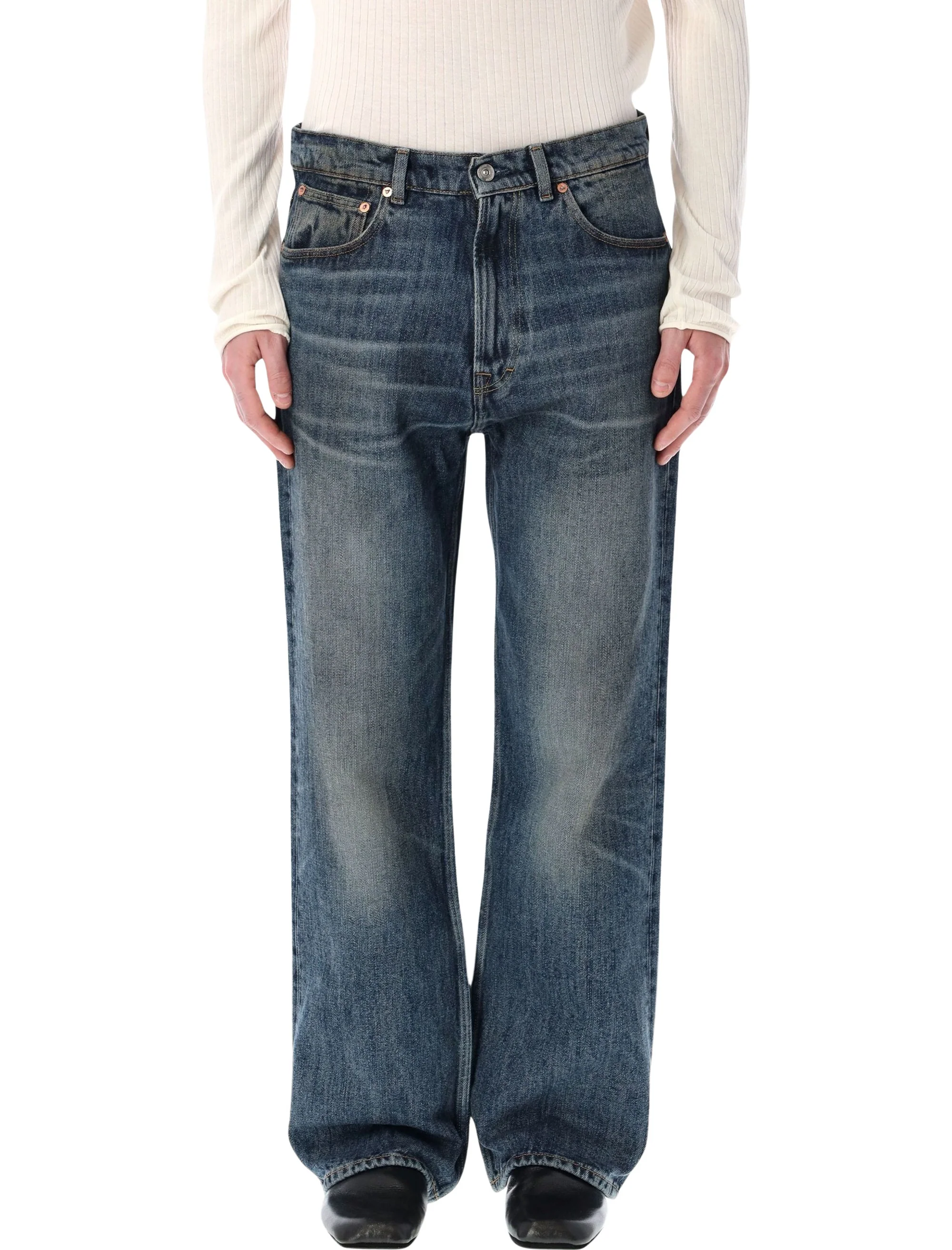 Our Legacy Third Cut Rocker Storm Wash Denim