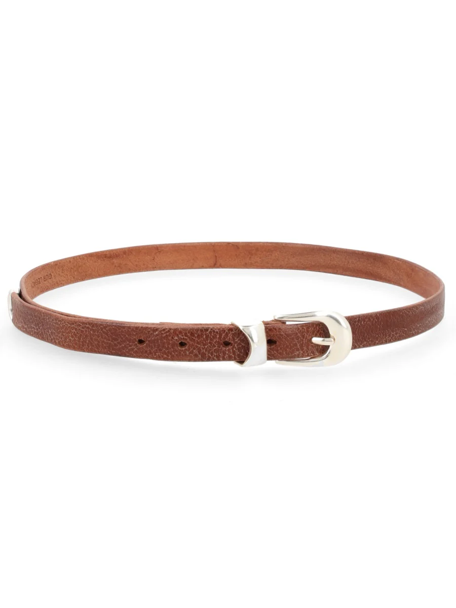 Our Legacy Timeless Leather Belt for Men - Image 2