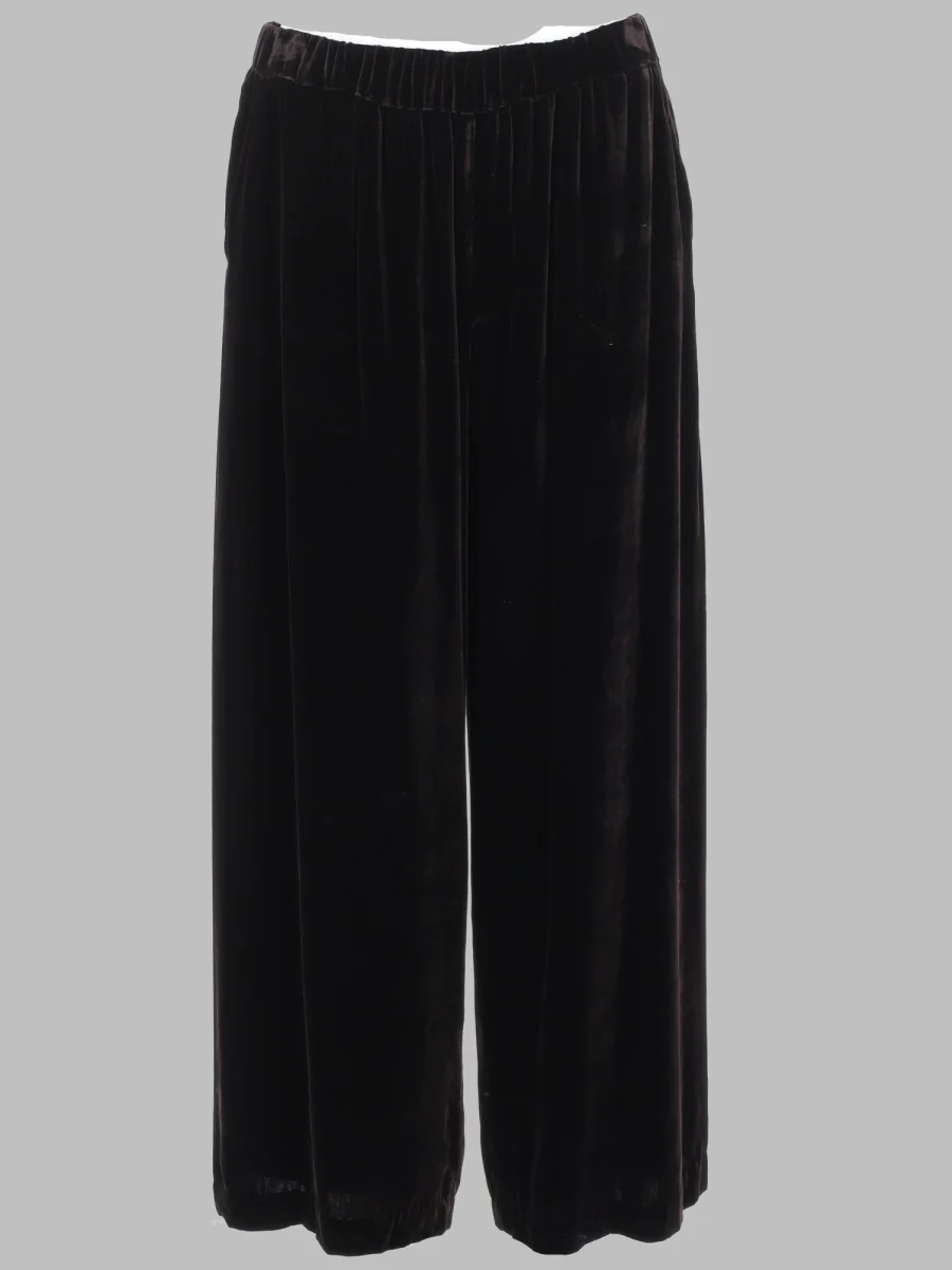 P.a.r.o.s.h. Elegant Silk Blend Trousers for Women - Fall 2025