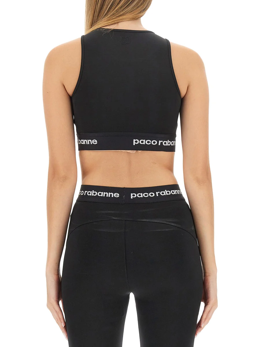 Paco Rabanne Logo-Embellished Women's Top - Size S - Image 3
