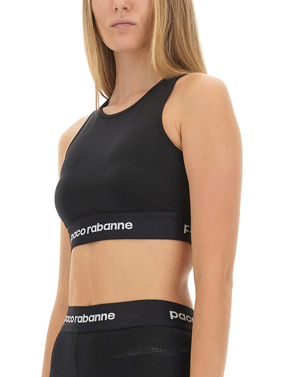 Paco Rabanne Logo-Embellished Women's Top - Size S - Image 4