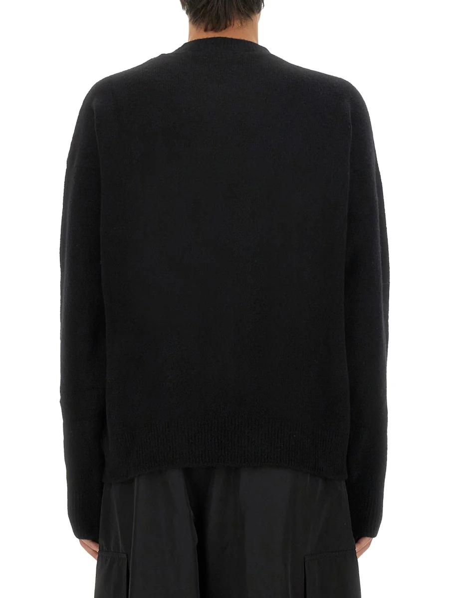 PALM ANGELS Neck Logo Regular T-shirt - Image 3