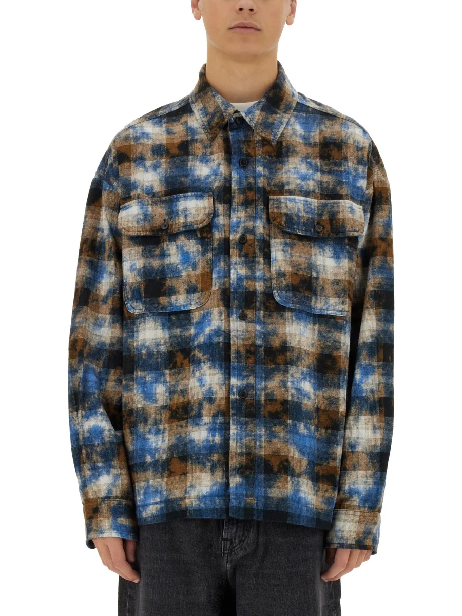 PALM ANGELS Plaid Shirt