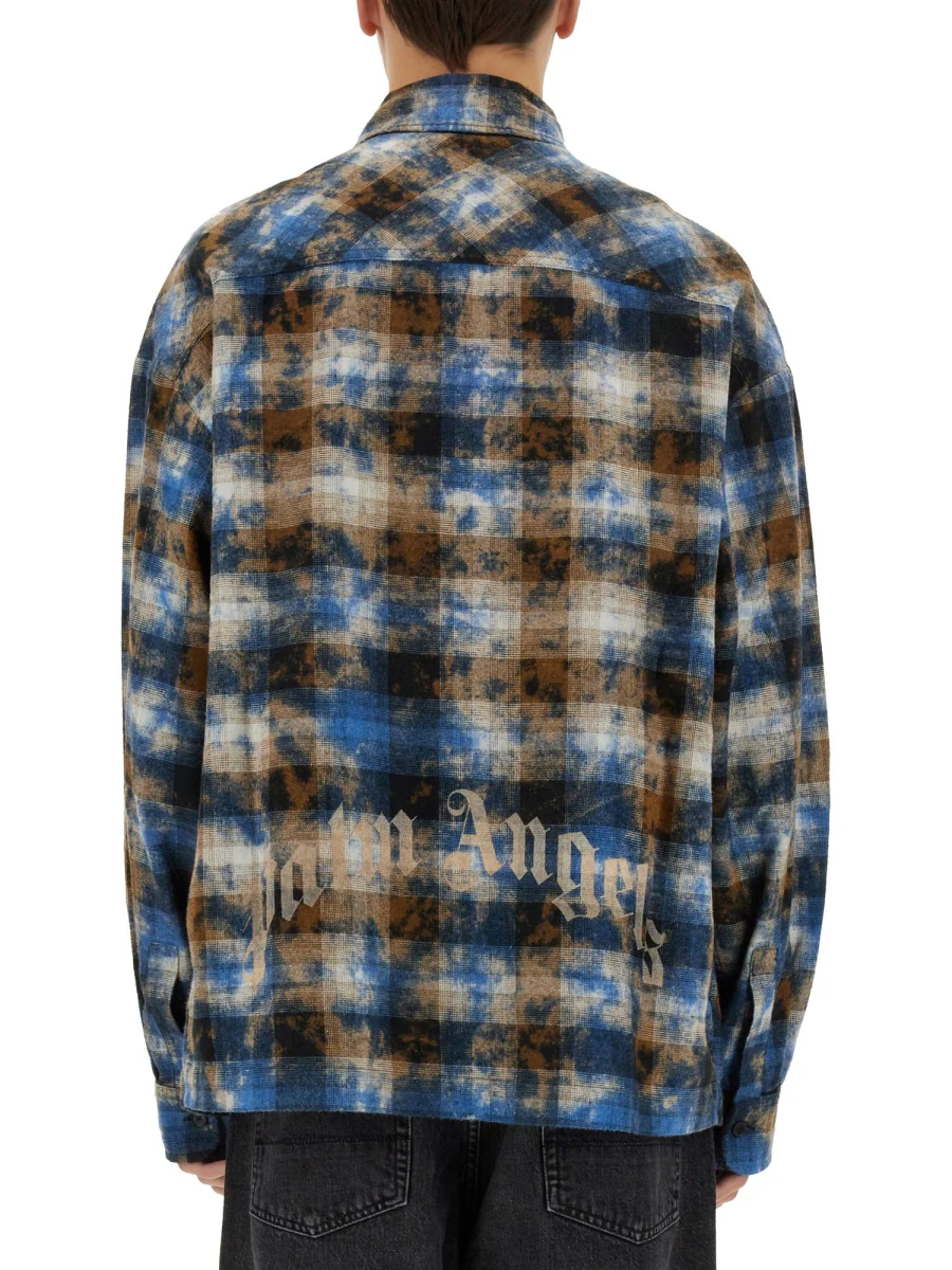 PALM ANGELS Plaid Shirt - Image 3