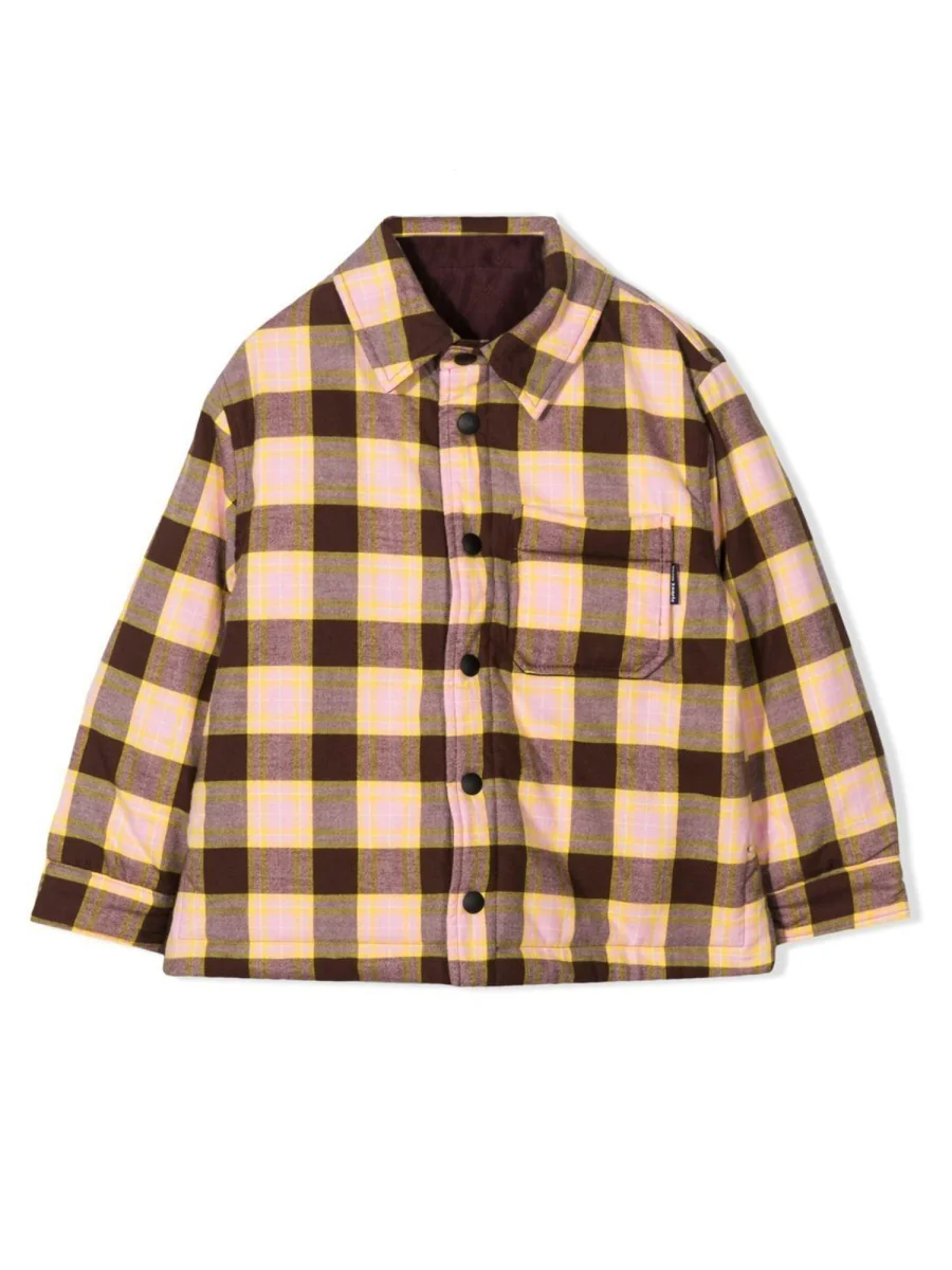 Palm Angels Reversible Padded Mini Shirt