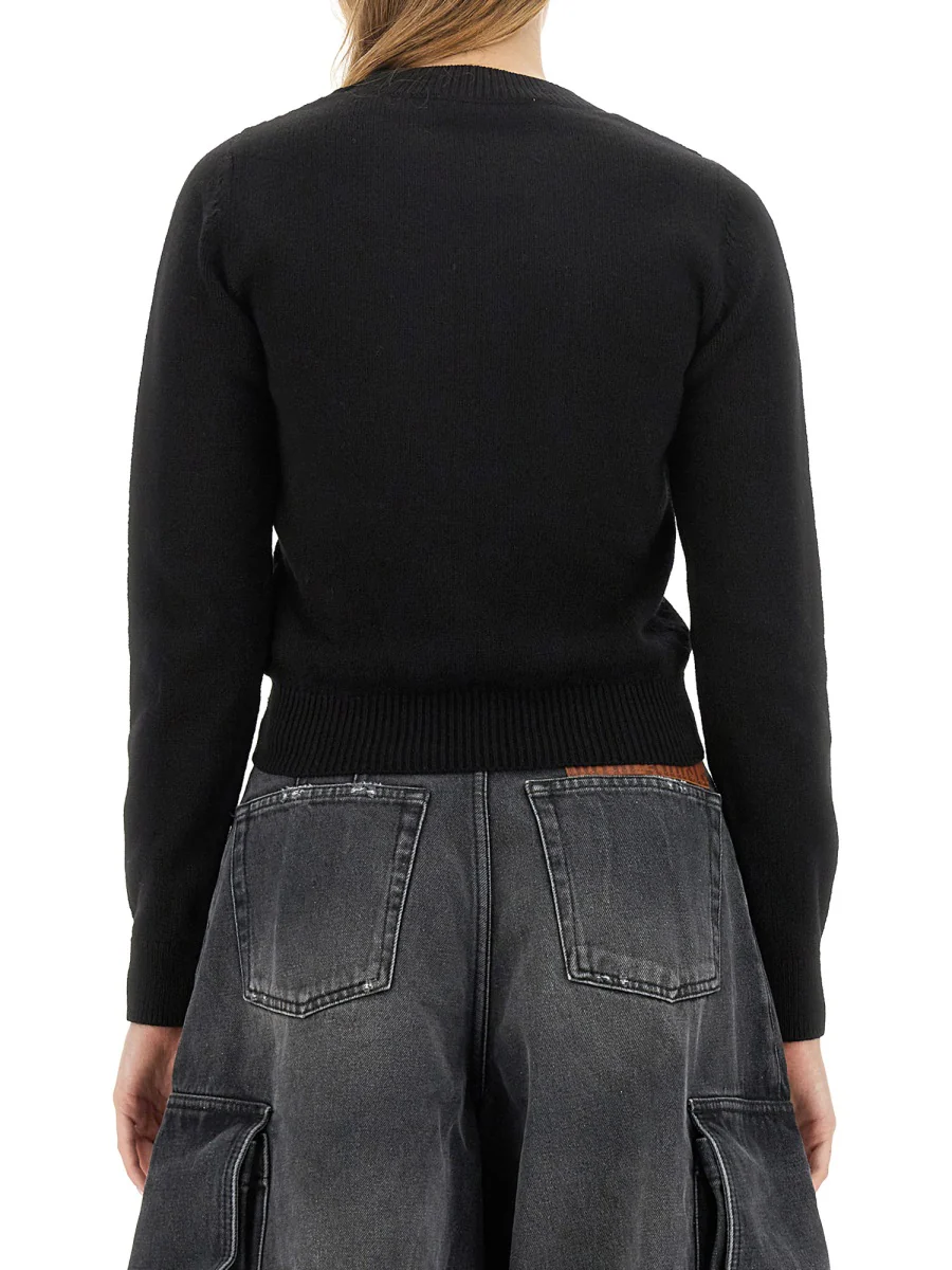 PALM ANGELS Sunset Wool Blend Jumper - Image 3