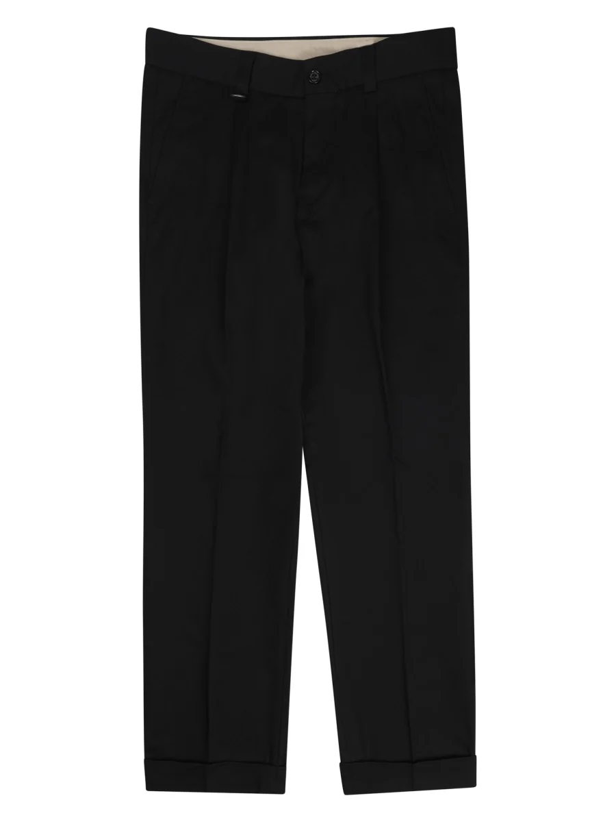 Paolo Pecora Milano Men's Stretch Cotton Trousers