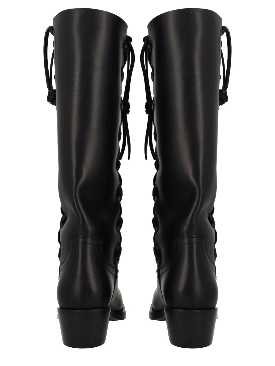 PARIS TEXAS Roxanne Leather Knee-high Boots - Image 4