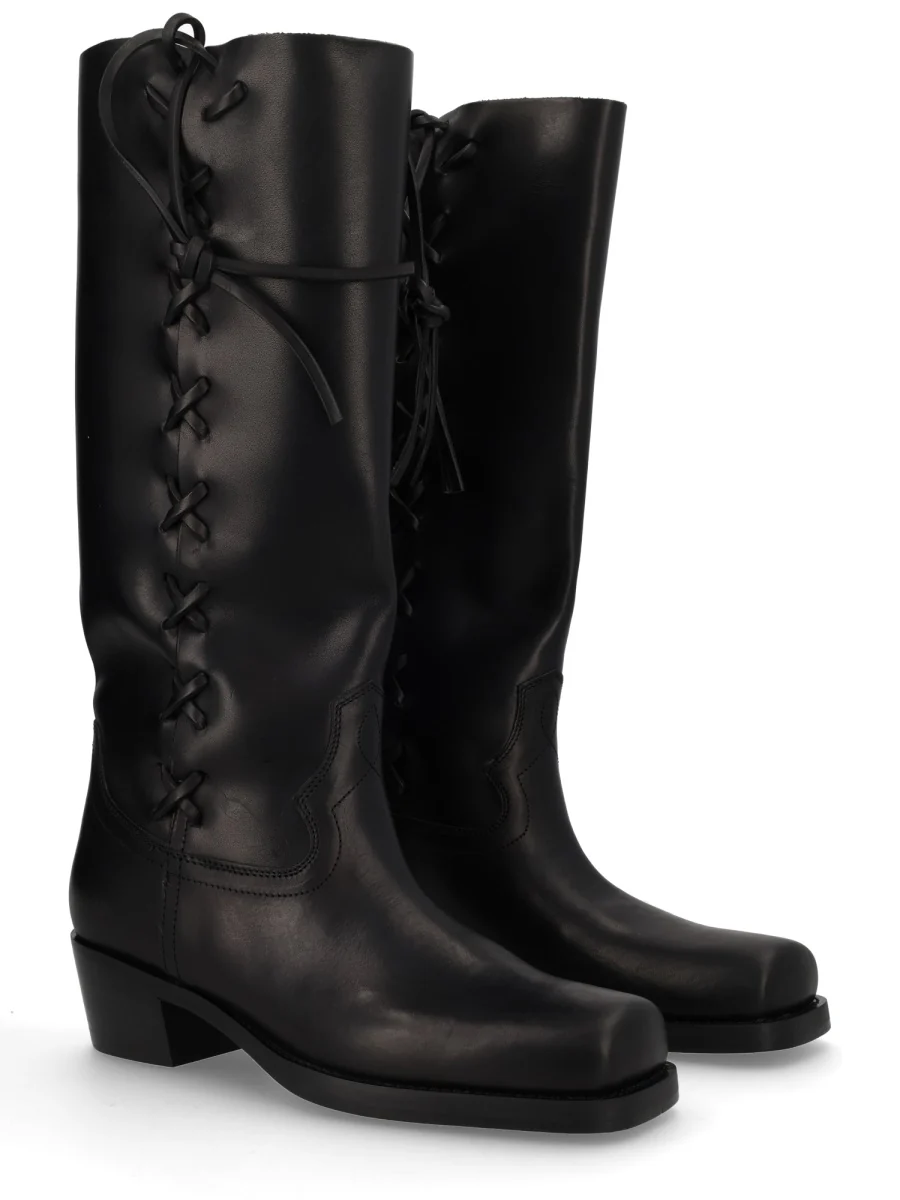 PARIS TEXAS Roxanne Leather Knee-high Boots - Image 6
