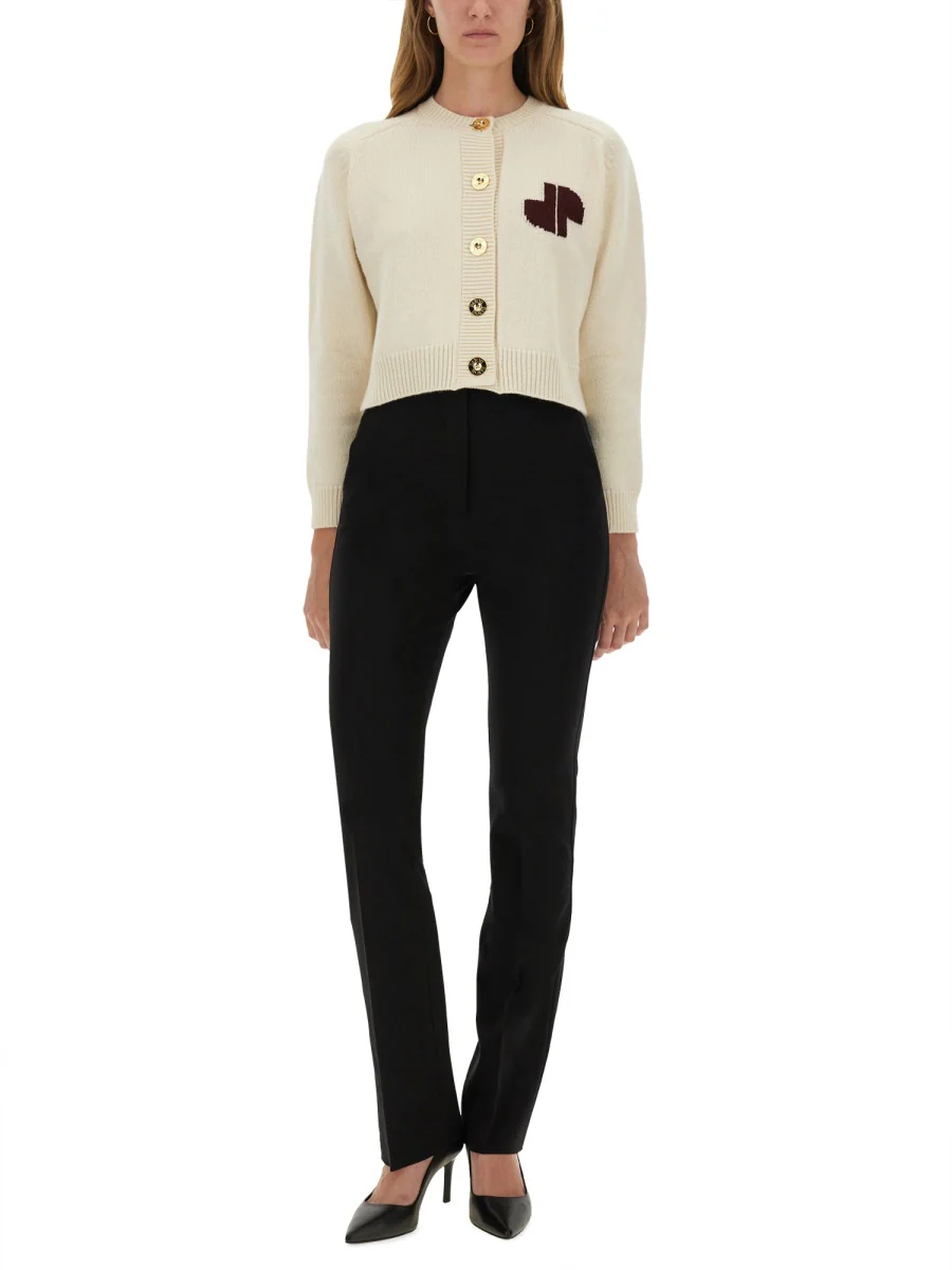 PATOU Cardigan with Logo - Image 2