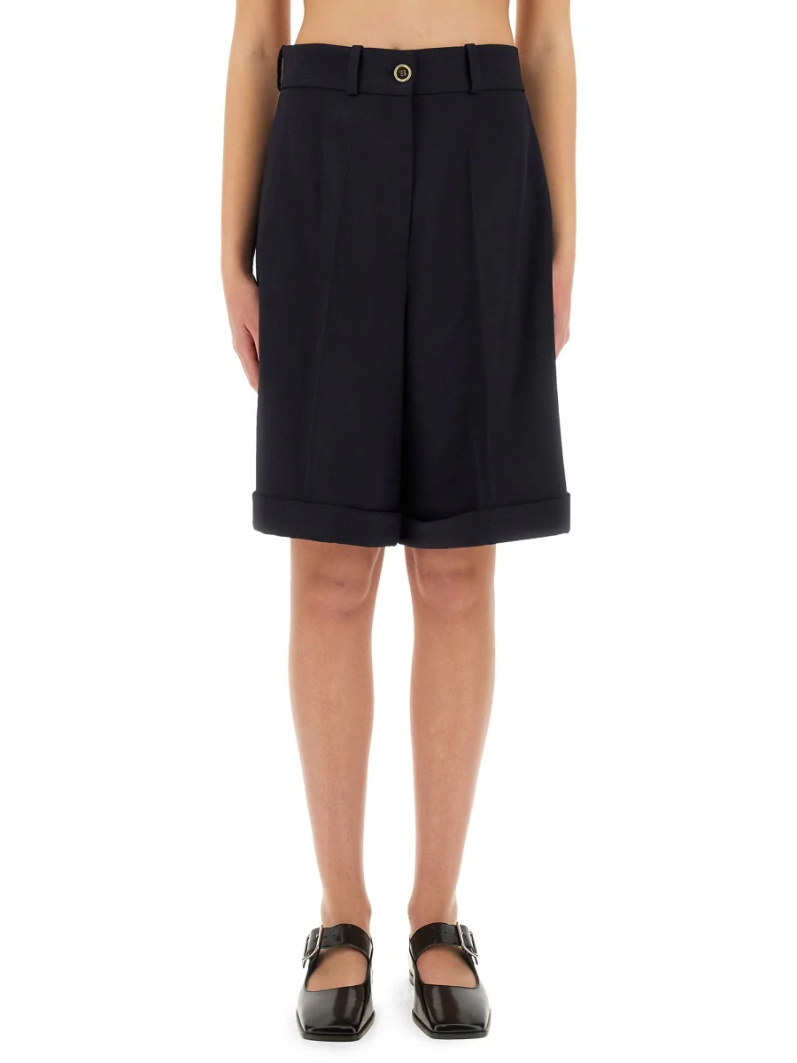 PATOU Twill Bermuda Shorts