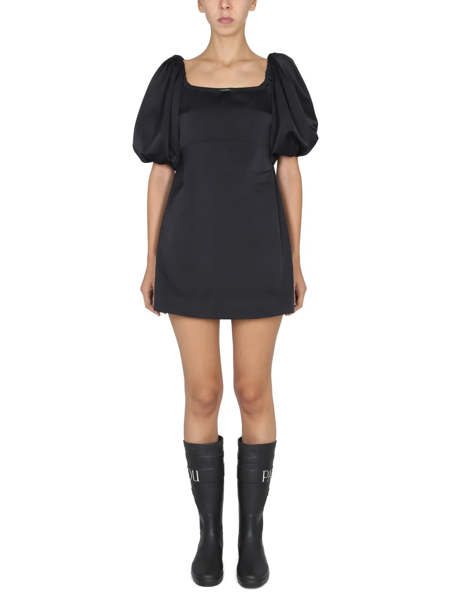PATOU Volume Sleeves Drawstring Dress - Image 5