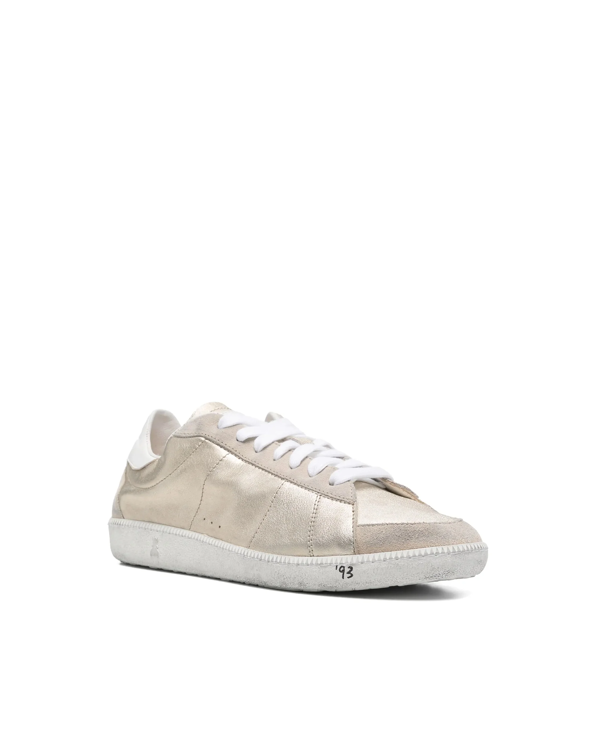 Patrizia Pepe Shiny Gold Women's Sneakers - Size 8 - Image 2