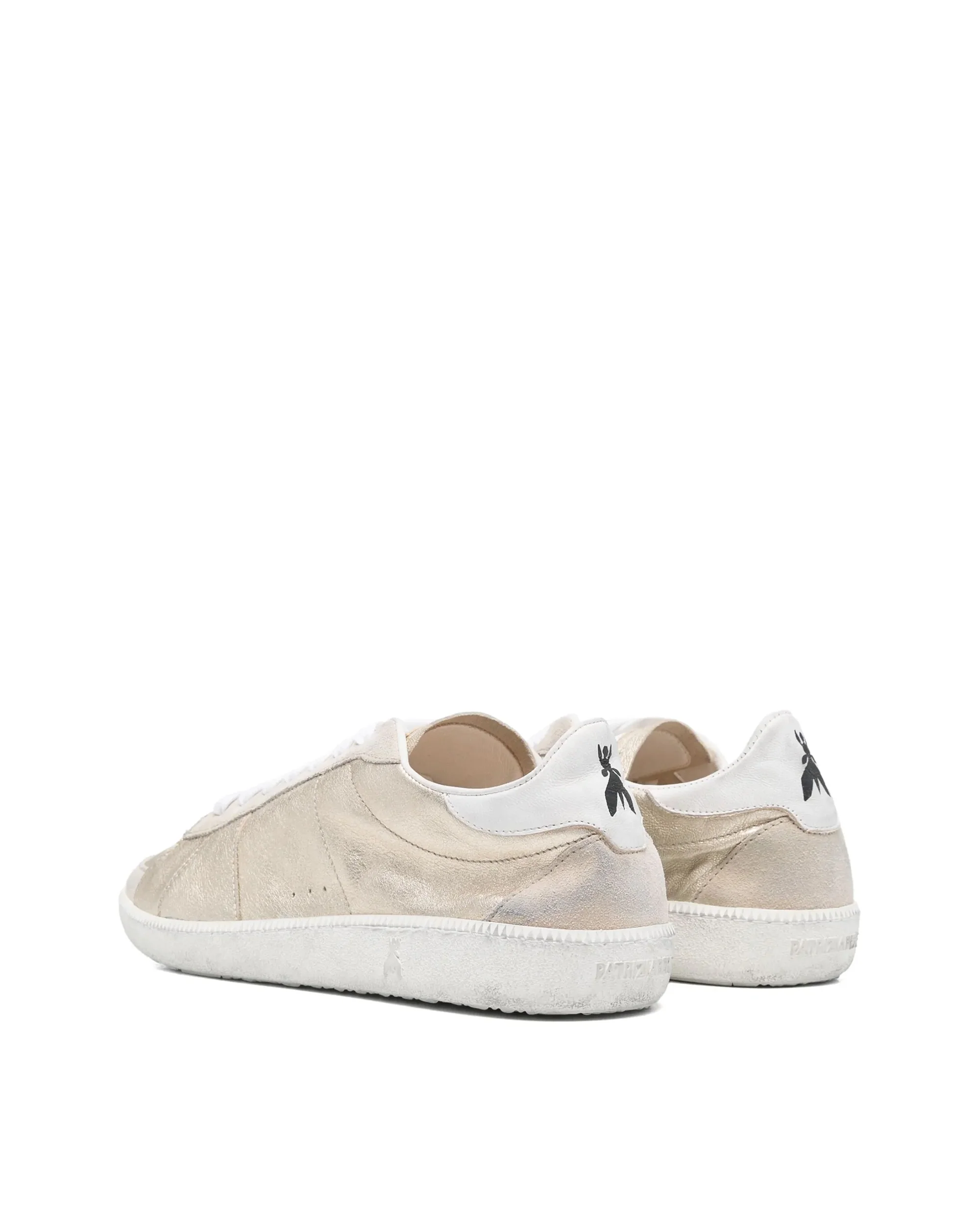 Patrizia Pepe Shiny Gold Women's Sneakers - Size 8 - Image 3