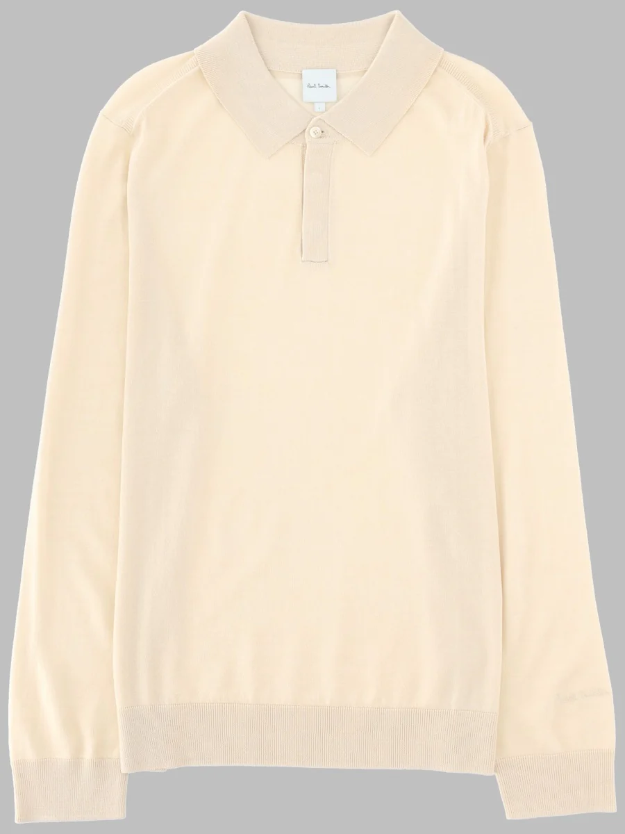 Paul Smith Men’s Merino Wool Polo Shirt