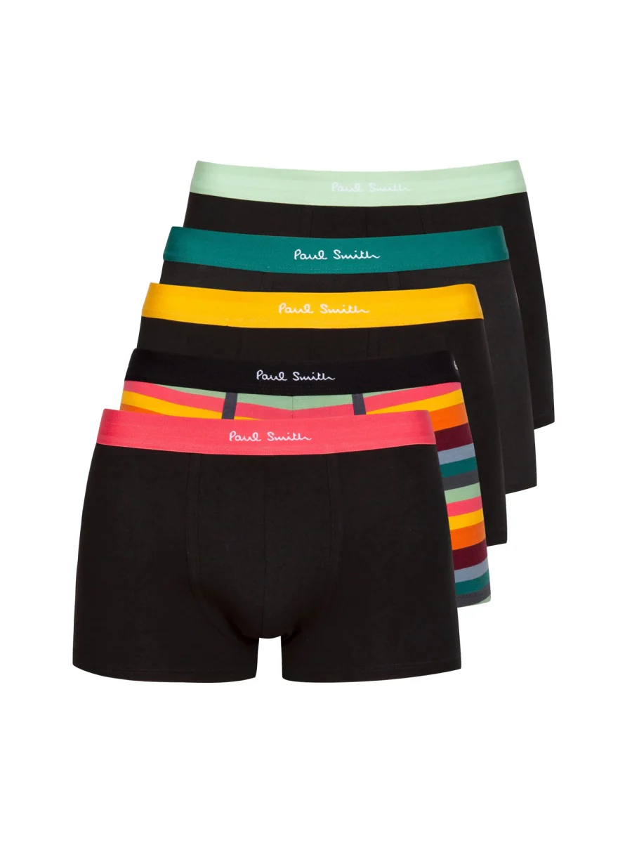 Paul Smith Men’s Organic Cotton Stretch Logo Boxer Briefs - Image 2
