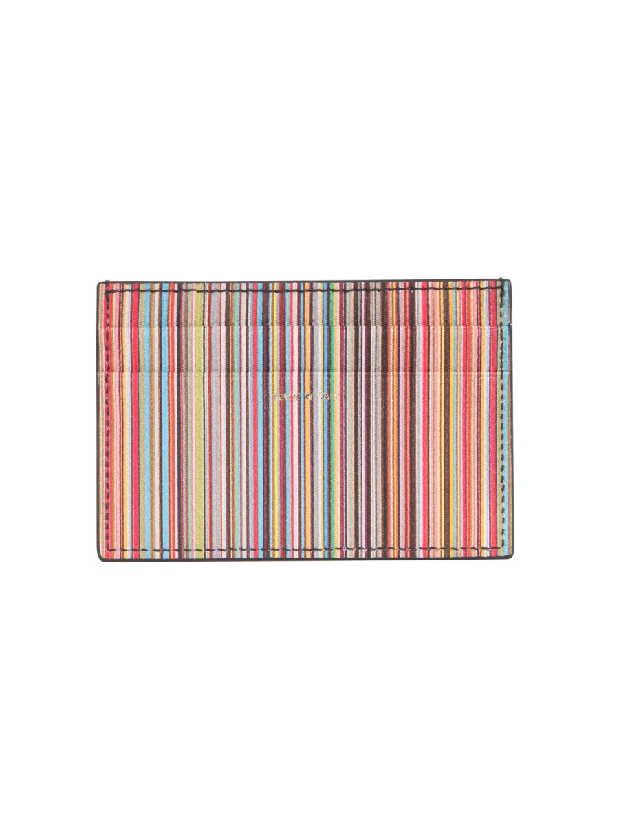 Paul Smith Mini Leather Card Holder - 6.7 CM X 10 CM - Image 3