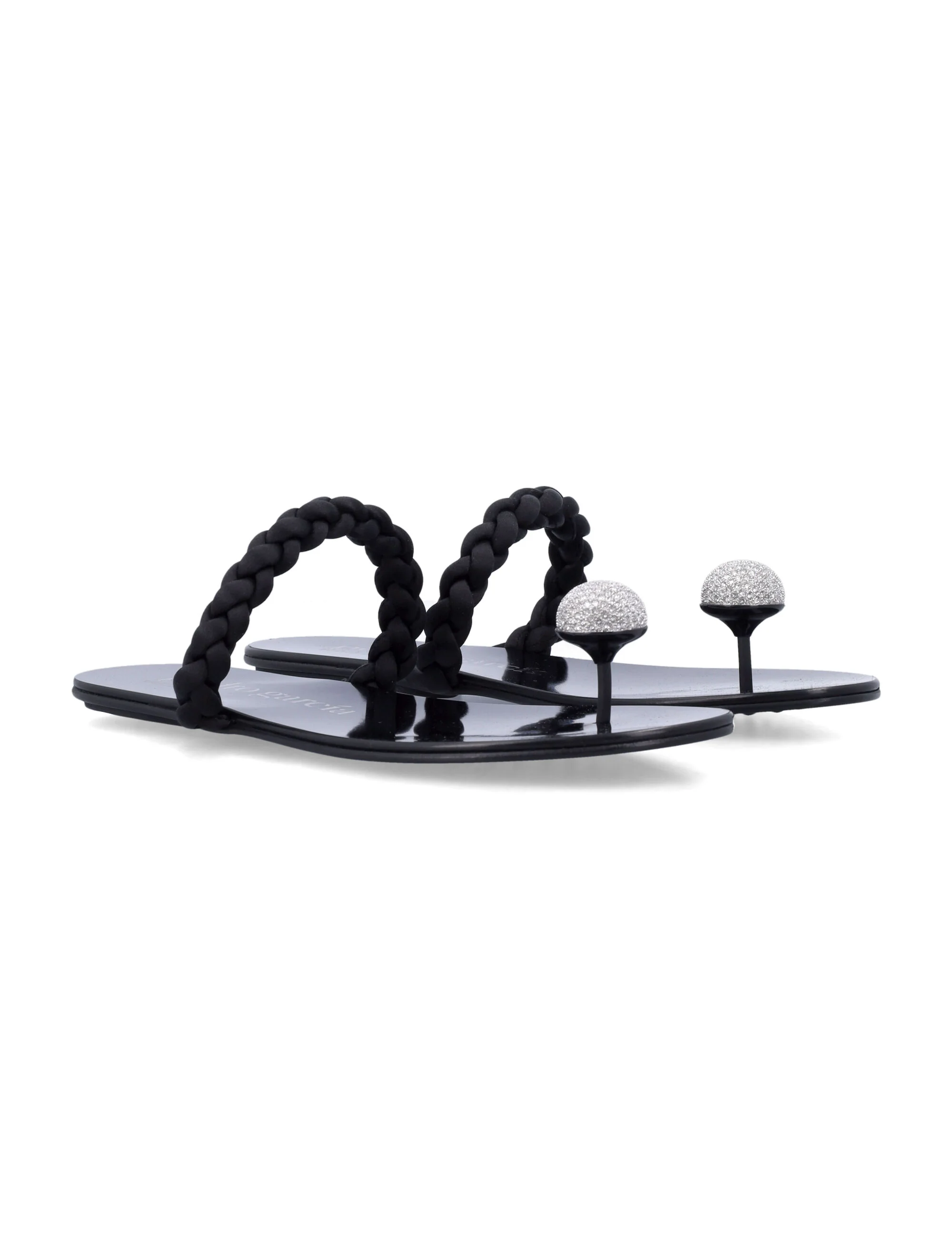 Pedro Garcia Elegant Handcrafted Cabochon Thong Sandals - Image 2