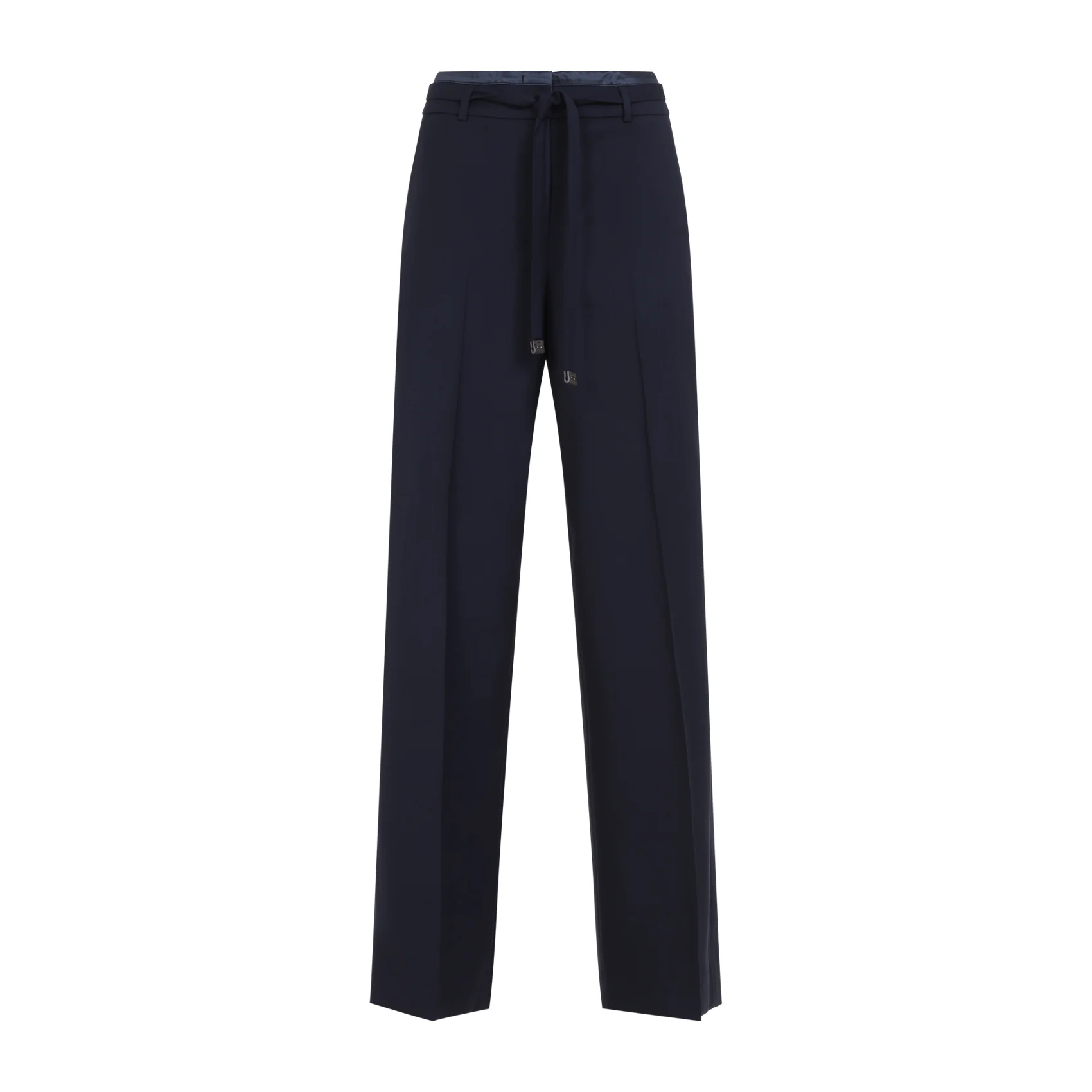 Peserico Belted Regular & Straight-Leg Wool Pants - Image 2