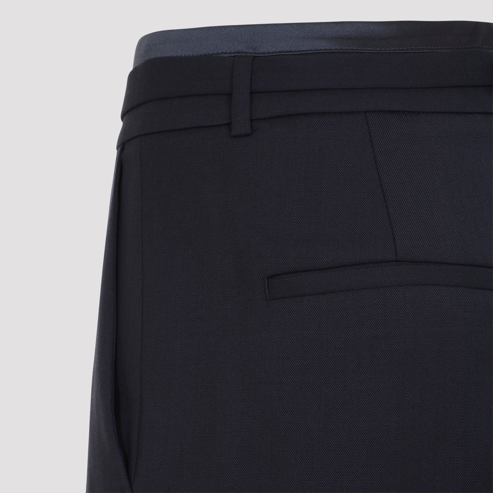 Peserico Belted Regular & Straight-Leg Wool Pants - Image 5