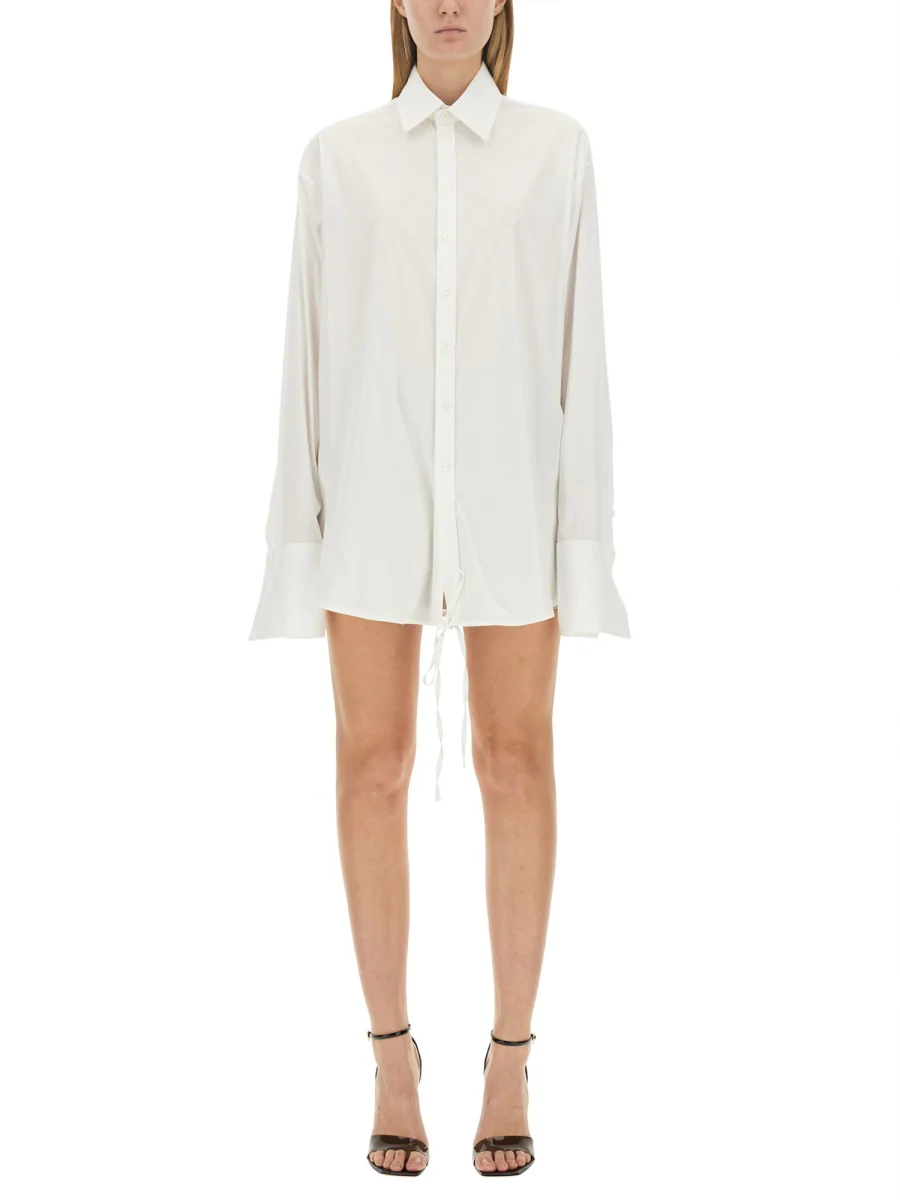 PETER DO Drawstring Shirt