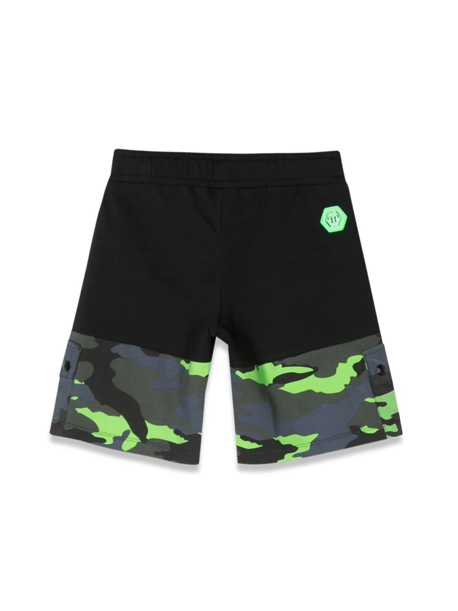 Philipp Plein Camo Mini Bermuda Shorts for Boys - Image 2