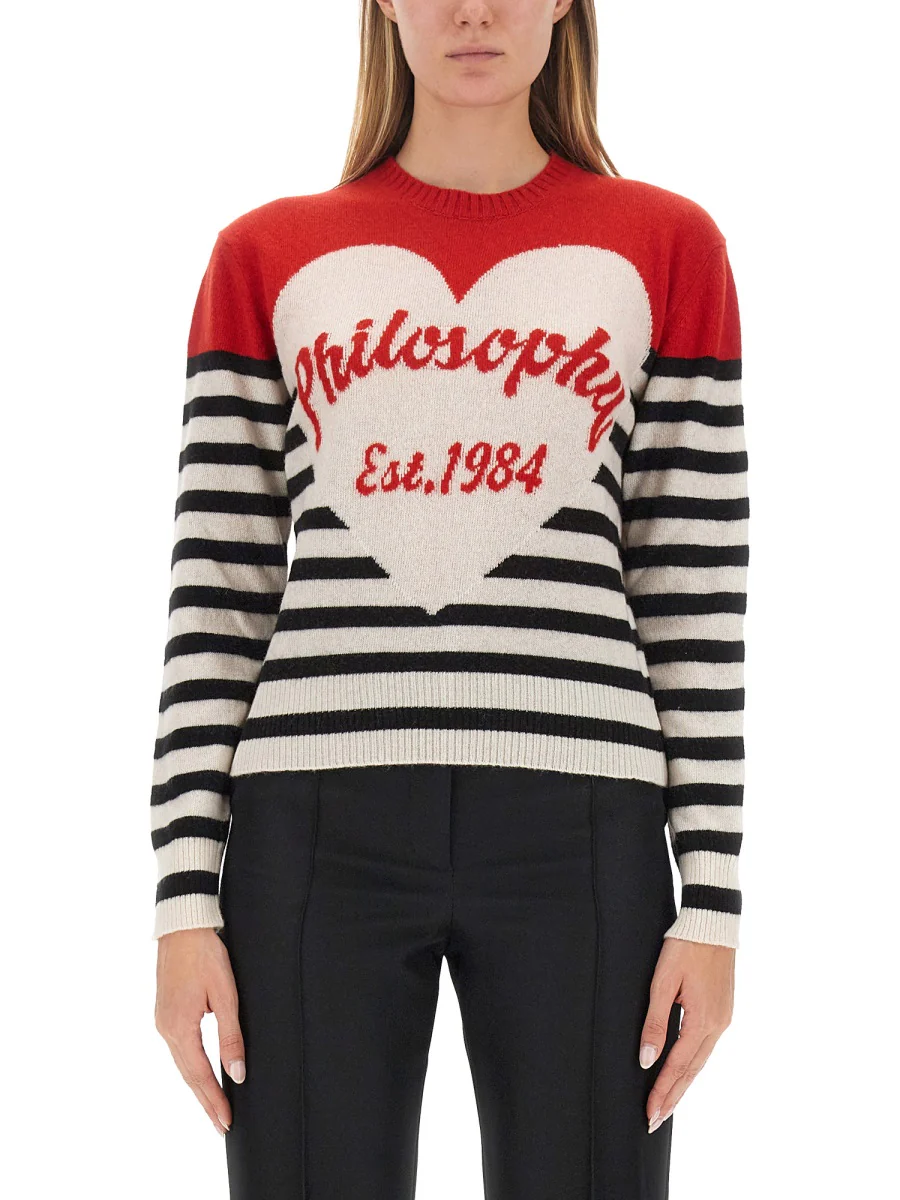 PHILOSOPHY DI LORENZO SERAFINI Regular Fit Logo T-Shirt
