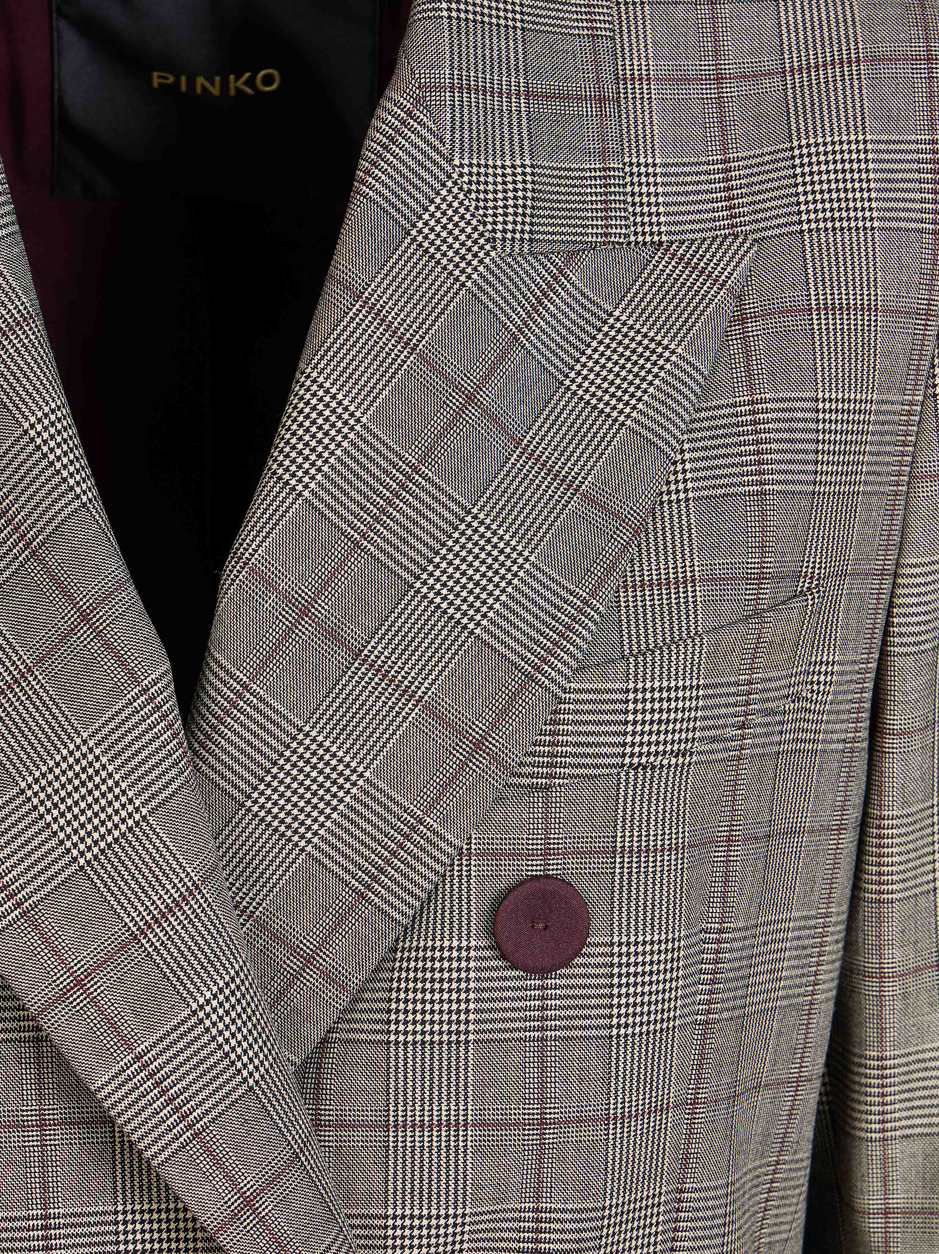 Pinko New GuineTheStane Wool Jacket for Women - Image 3