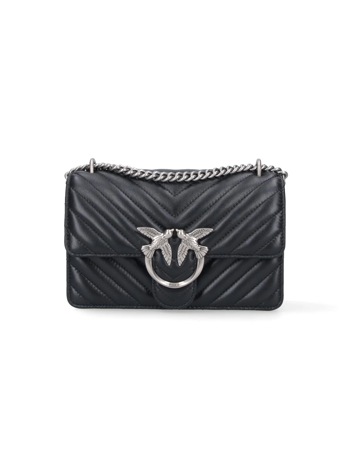 Pinko Premium Mini Leather Crossbody Bag