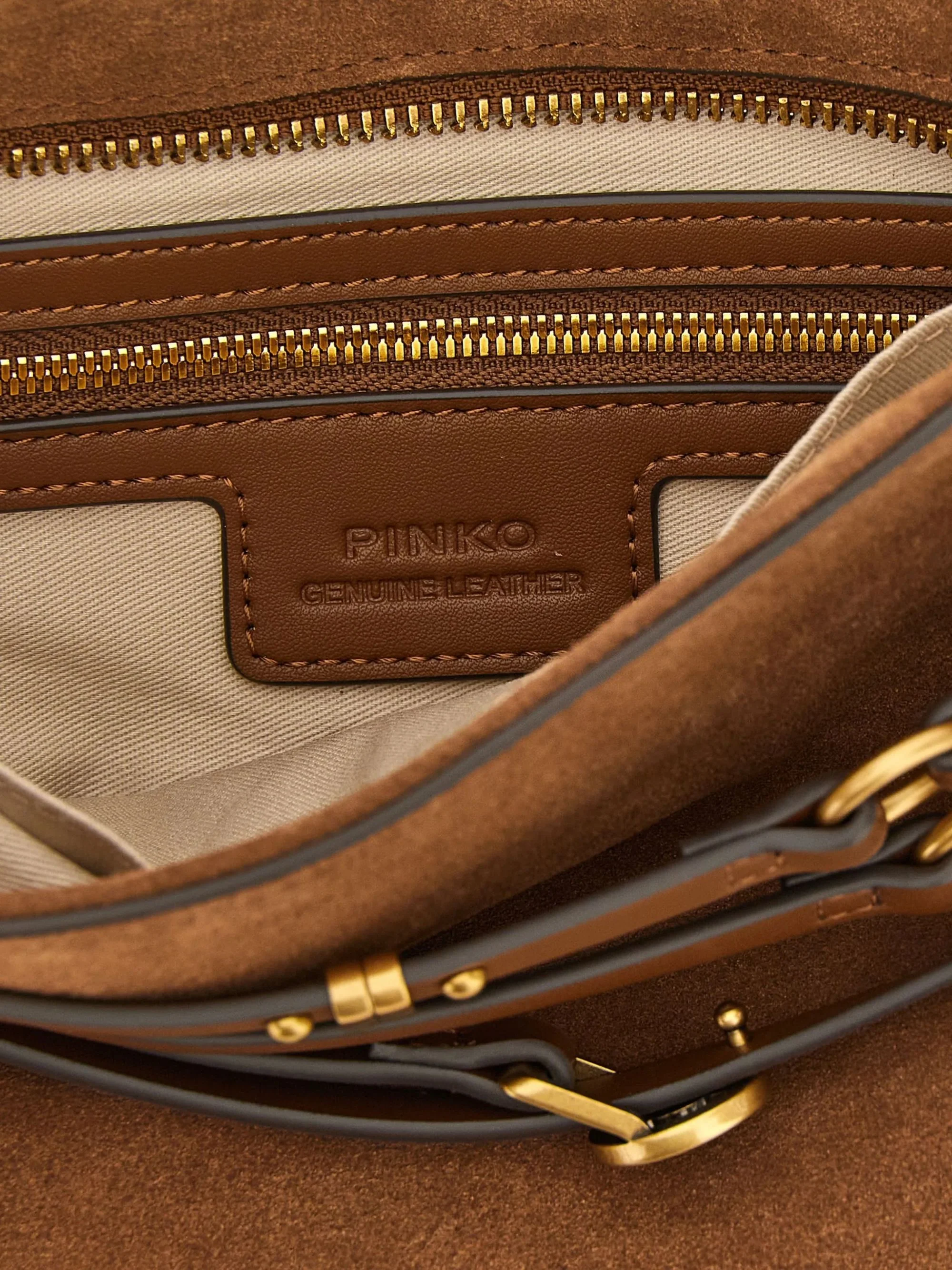 Pinko Suede Shoulder Bag - Image 4