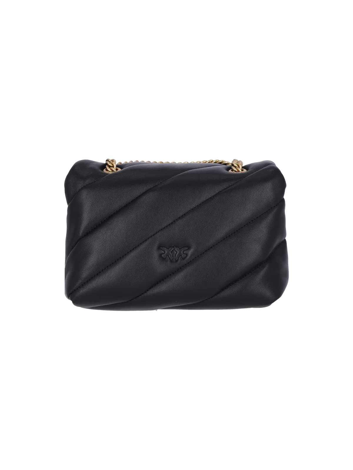 Pinko Women’s Leather Shoulder Bag with Cotton Lining - Image 3