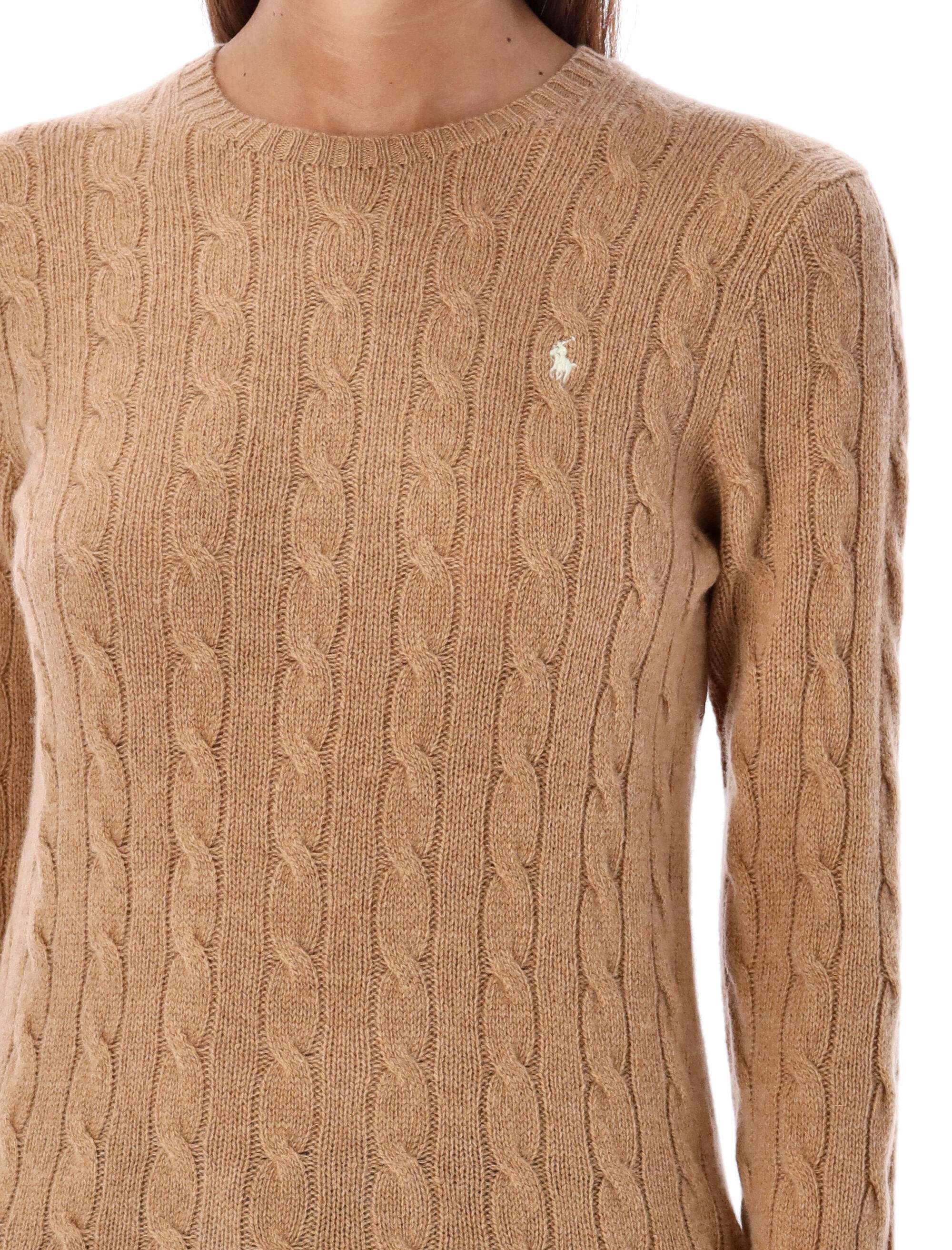 Polo Ralph Lauren Cable-Knit Sweater with Embroidered Chest Logo - Image 3