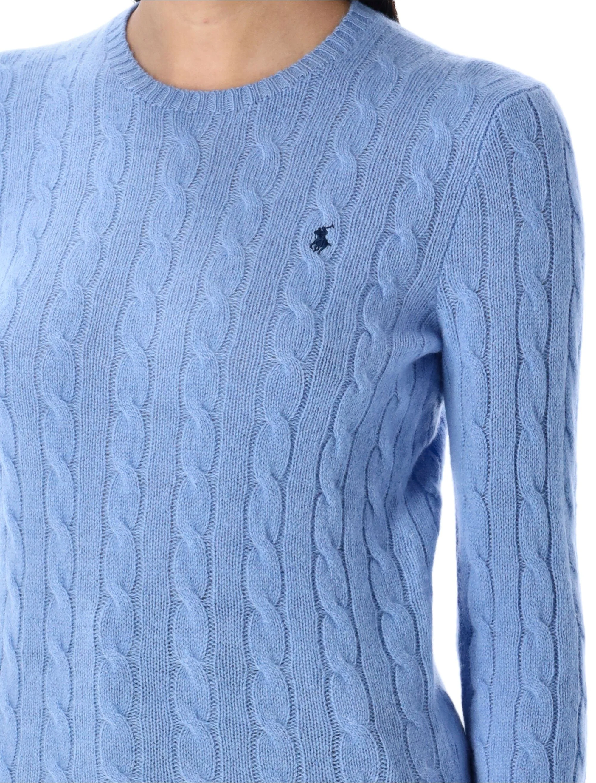 Polo Ralph Lauren Cable Knit Sweater with Ribbed Trims - Women's Small - Image 3