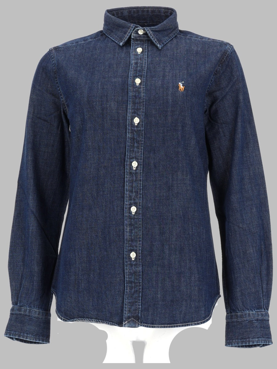 Polo Ralph Lauren Classic Cotton Shirt with Logo for Women