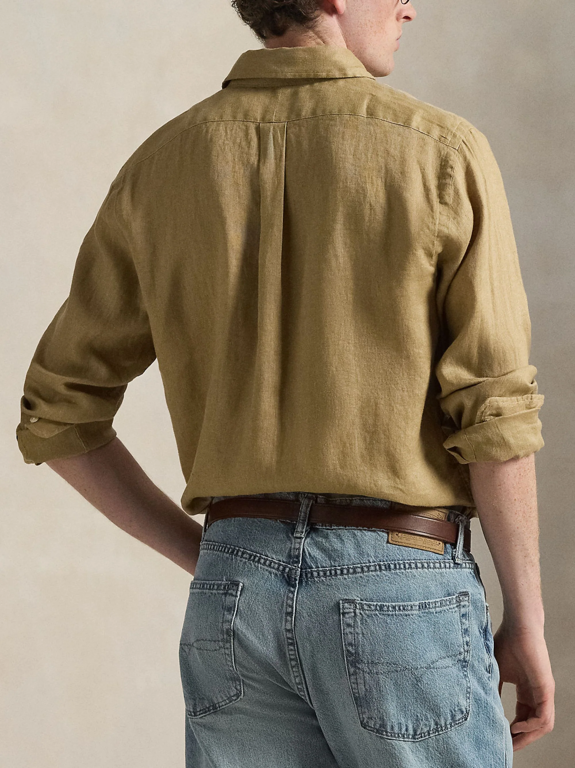 Polo Ralph Lauren Custom-Fit Button-Down Collar Long Sleeve Shirt - Size M - Image 6