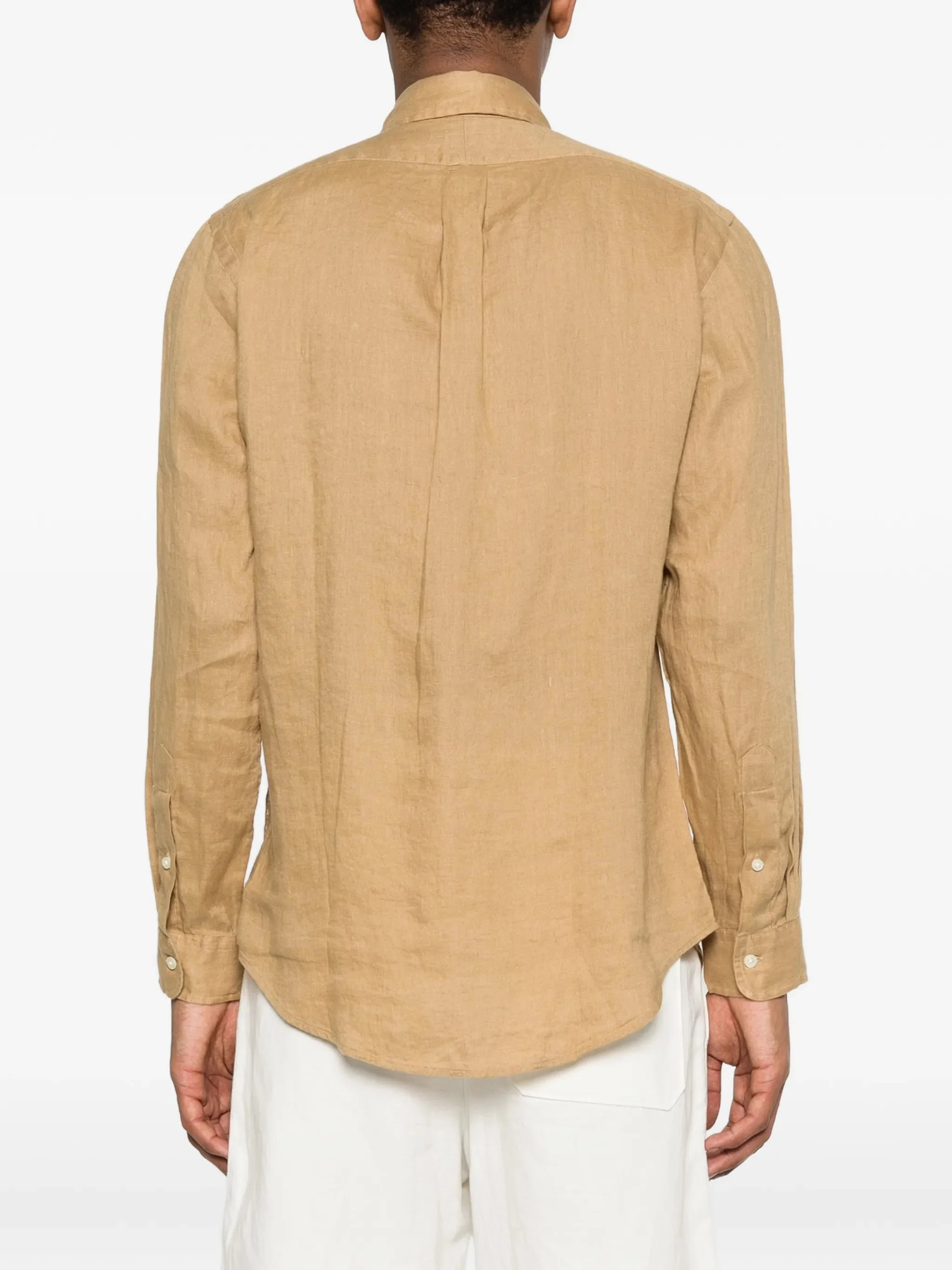 Polo Ralph Lauren Custom-Fit Button-Down Collar Long Sleeve Shirt - Size M - Image 7