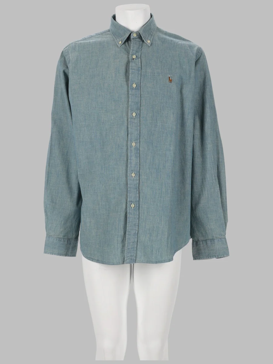 Polo Ralph Lauren Men’s 100% Cotton Denim Shirt