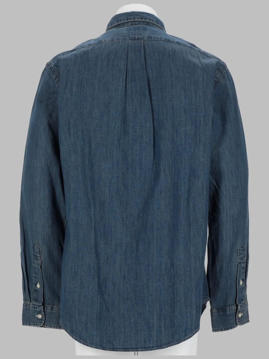 Polo Ralph Lauren Men’s 100% Cotton Denim Shirt, Made in Bangladesh - Image 2