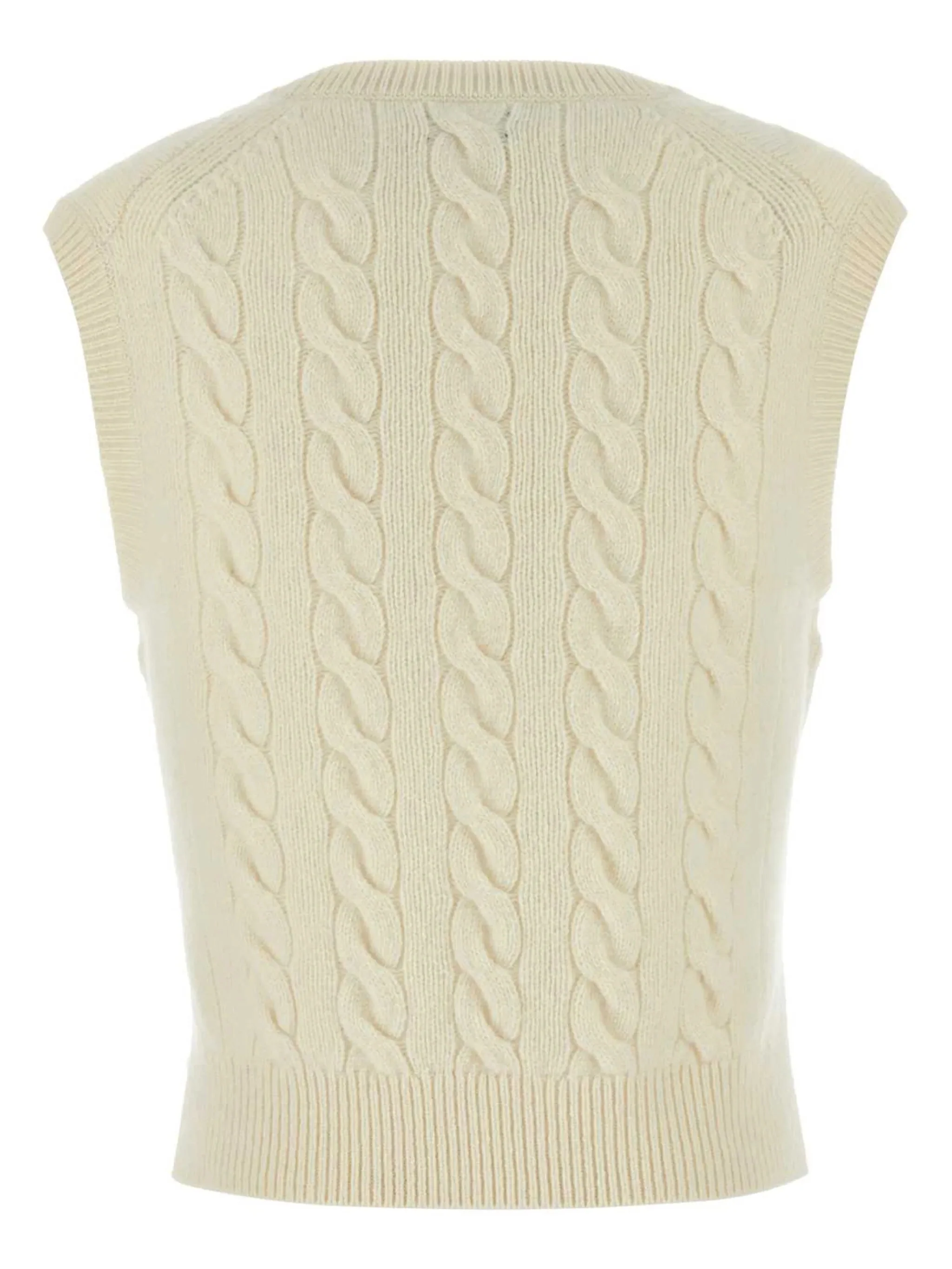 Polo Ralph Lauren Rib-Knit V-Neck Sleeveless Sweater - Size S - Image 2