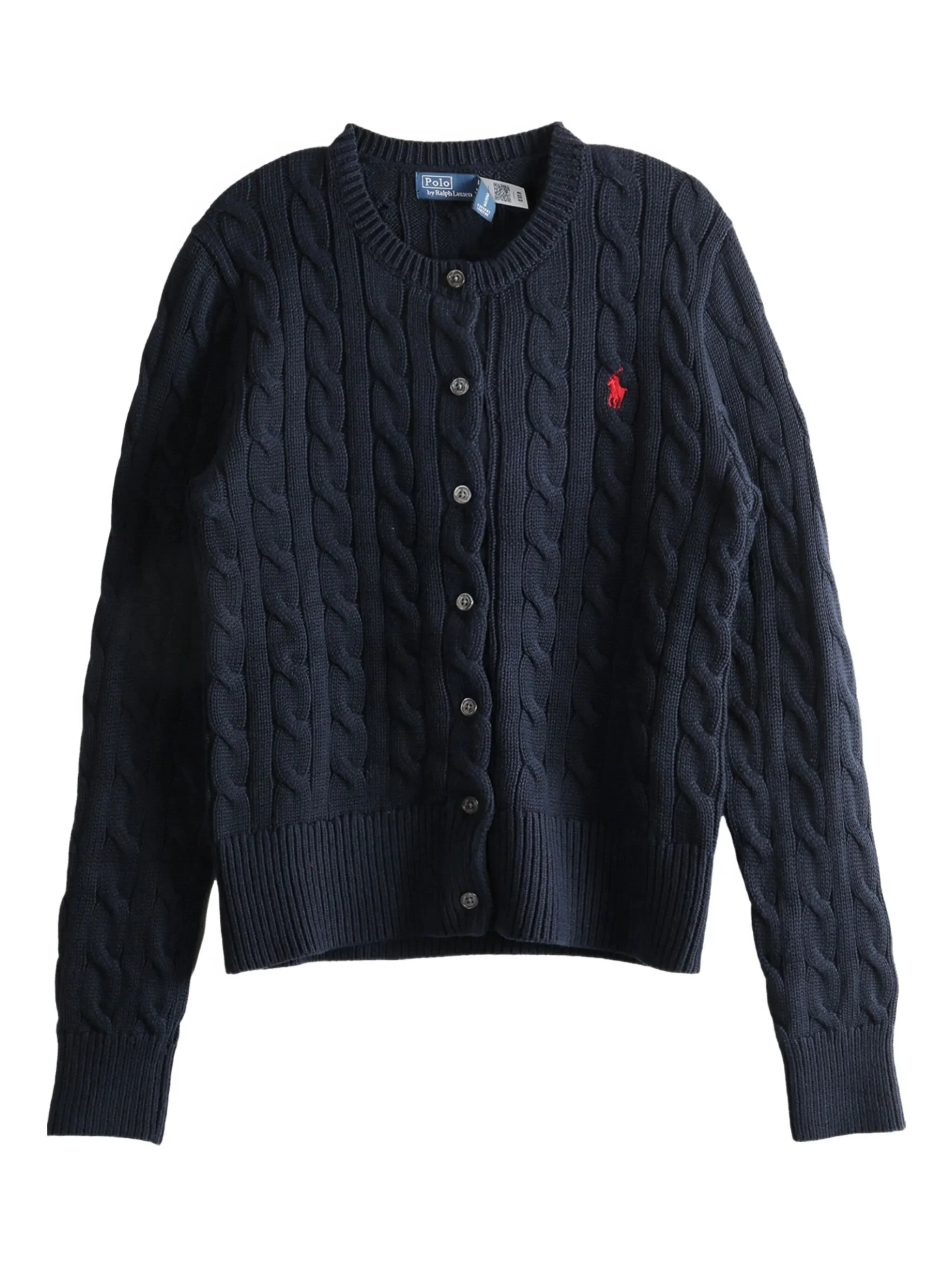 Polo Ralph Lauren Ribbed Button-Down Sweater with Exclusive Embroidery - Size S - Image 2