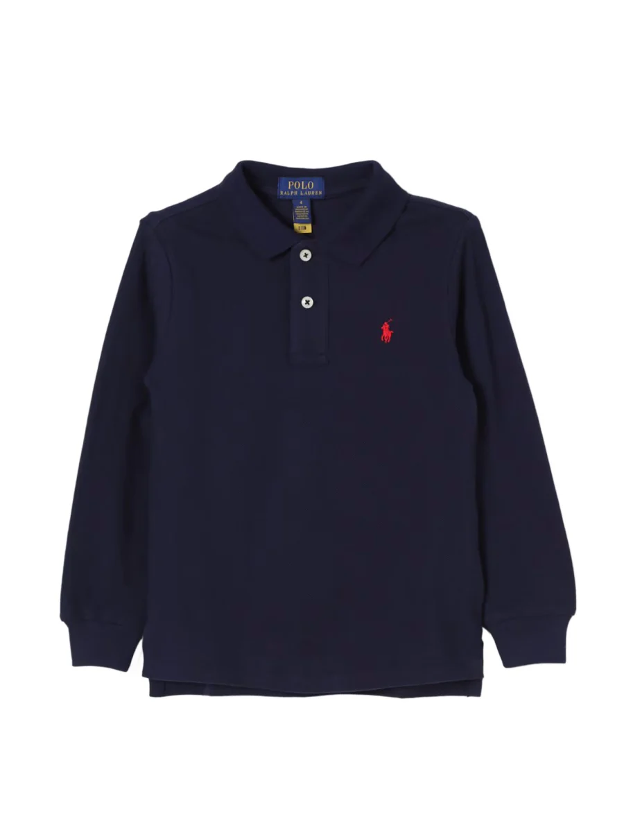 Polo Ralph Lauren Ribbed Knit Polo Top for Kids - Image 2