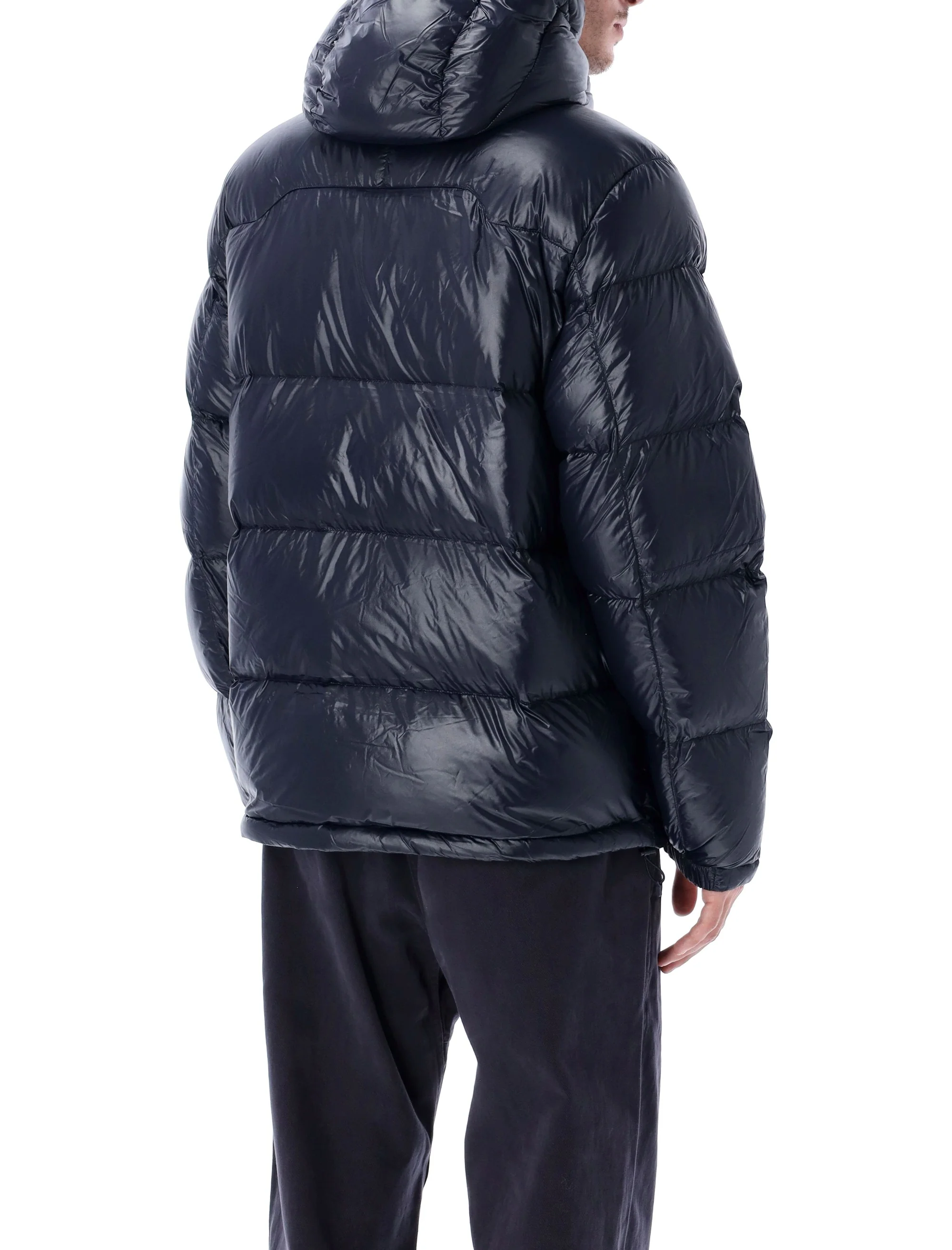 Polo Ralph Lauren Theuren Gorham Glossed Down Jacket with Mockneck & Zip-Off Hood - Image 2
