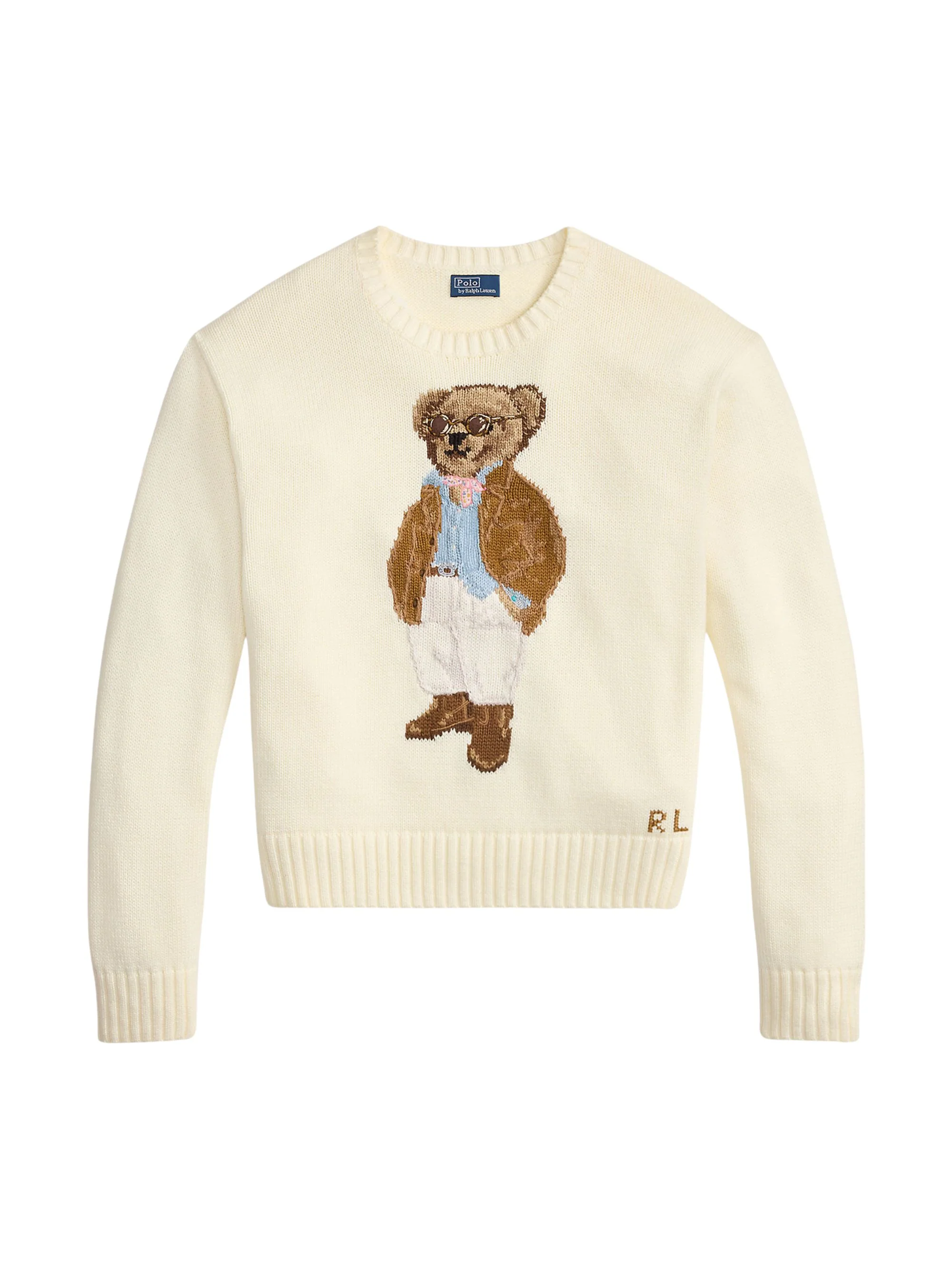 Polo Ralph Lauren Women's Rib-Knit Drop-Shoulder Long Sleeve Sweater - Image 4