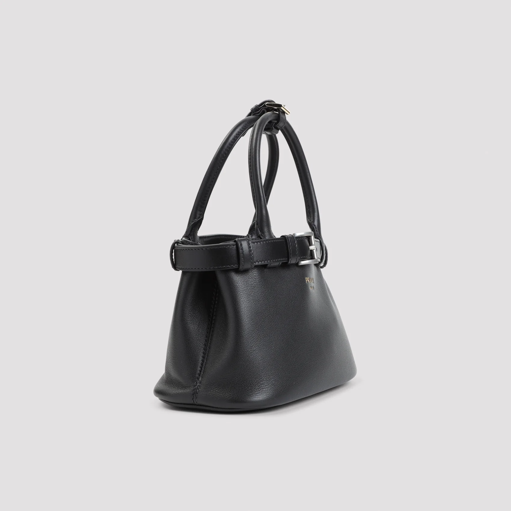 Prada Leather Shoulder Handbag W:23cm H:14.5cm D:12cm - Image 5