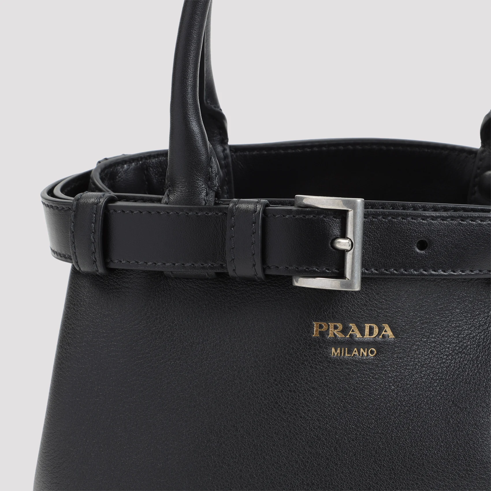 Prada Leather Shoulder Handbag W:23cm H:14.5cm D:12cm - Image 6